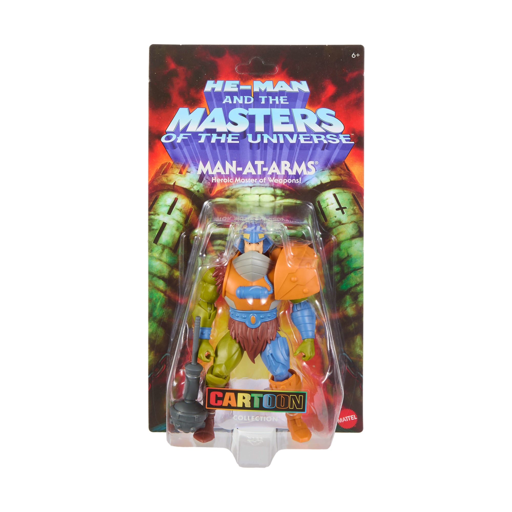 Masters Of The Universe Origins 200X Cartoon Collection Man At Arms 5.5 inch Motu Action Figure Toy - Image 2