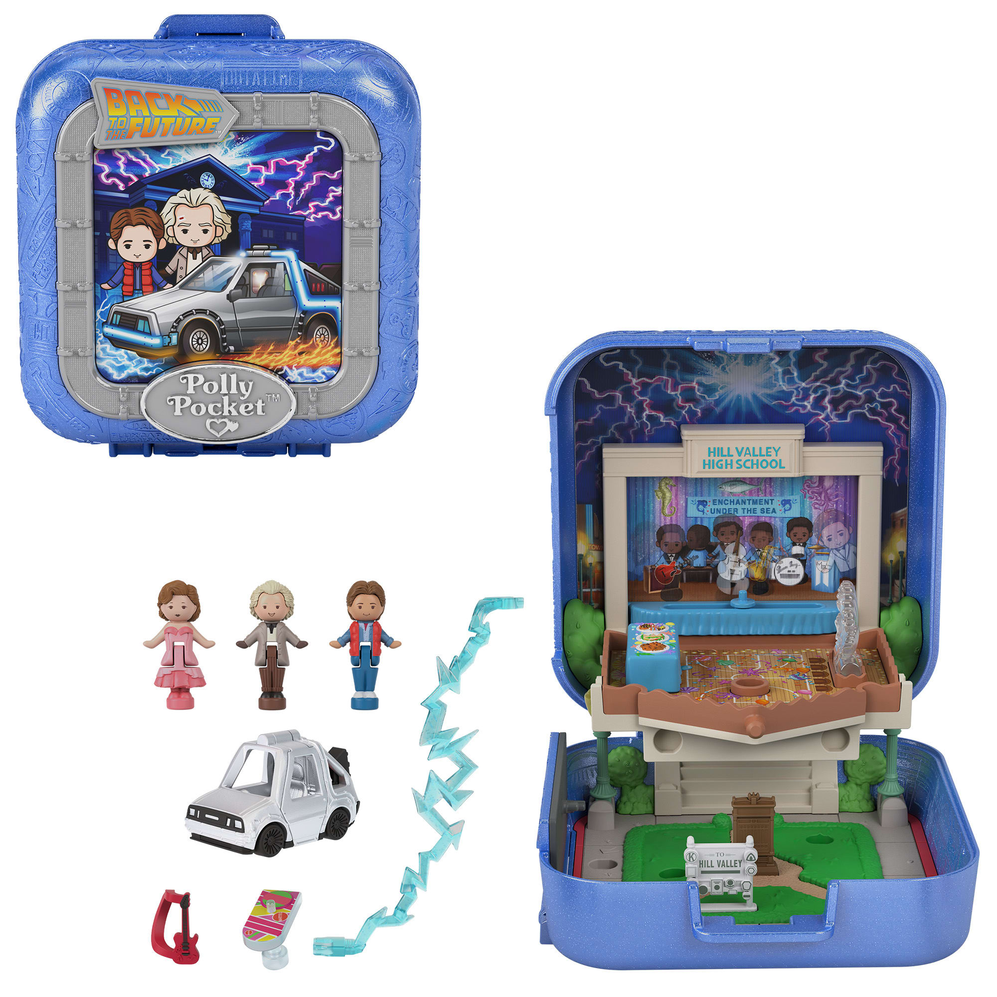 Polly Pocket Back to the Future Compact - Image 14