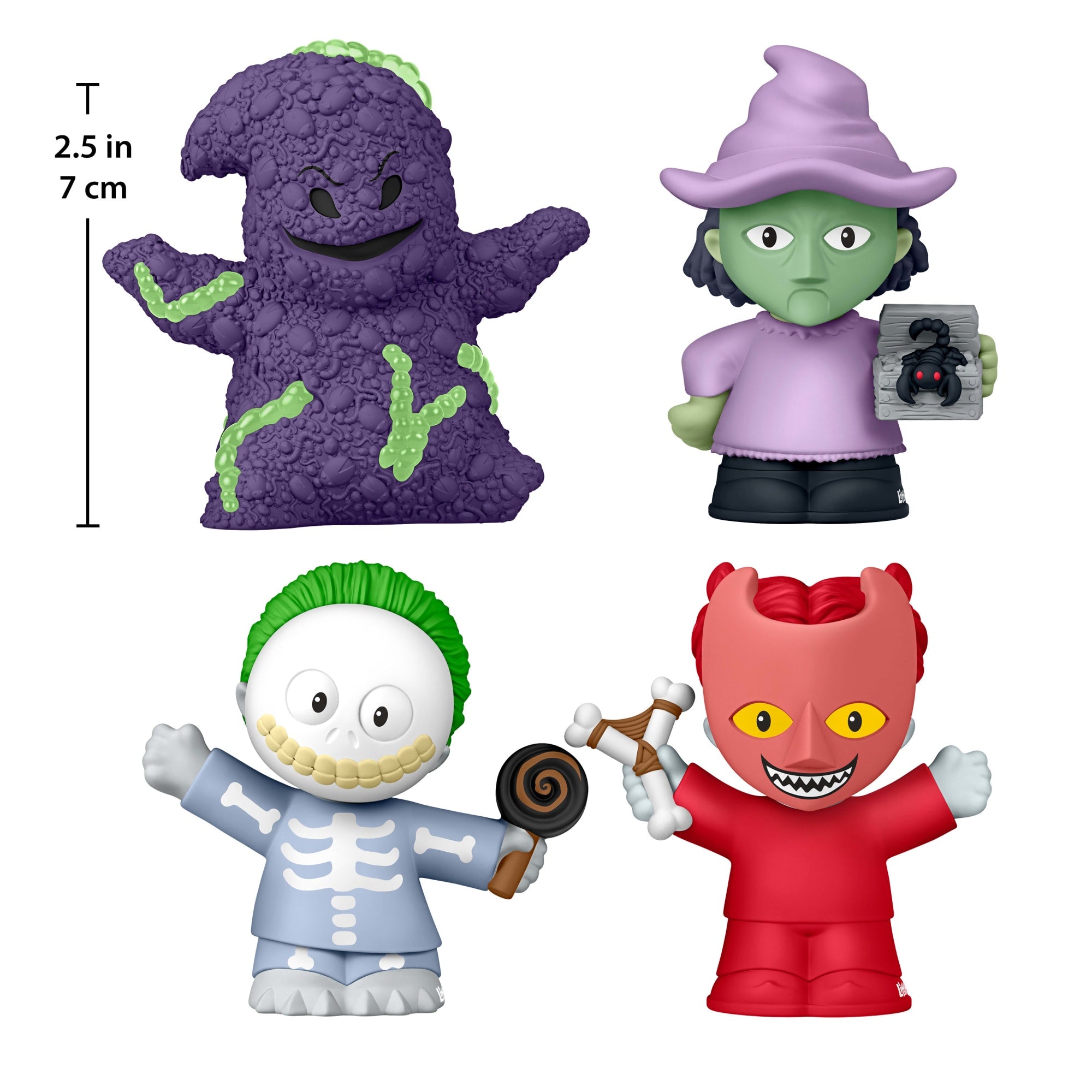 Little People Collector Disney Tim Burton's The Nightmare Before Christmas Lock Shock & Barrel Set - Image 10
