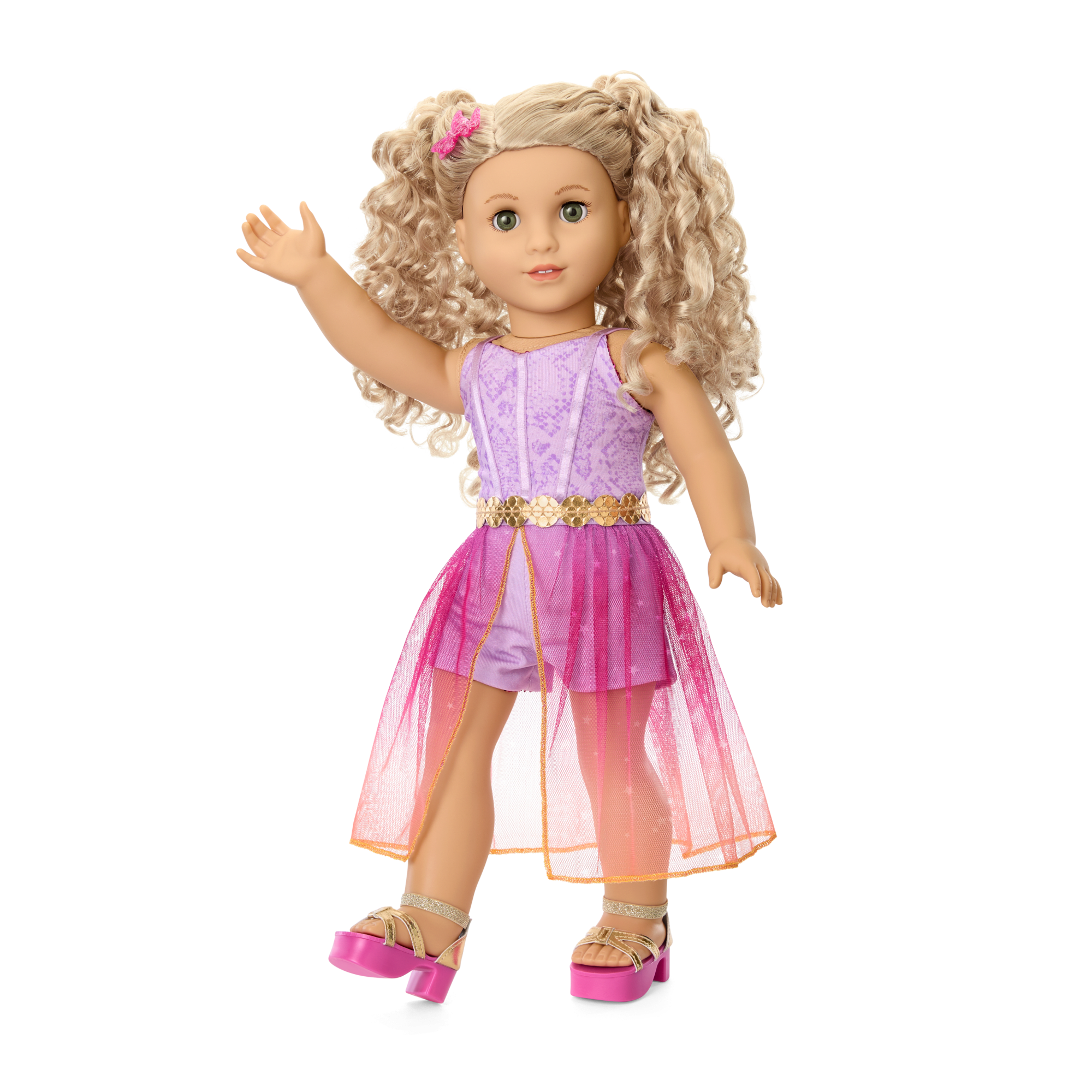 Glam Sparkly Concert Outfit for 18-inch Dolls - Image 7