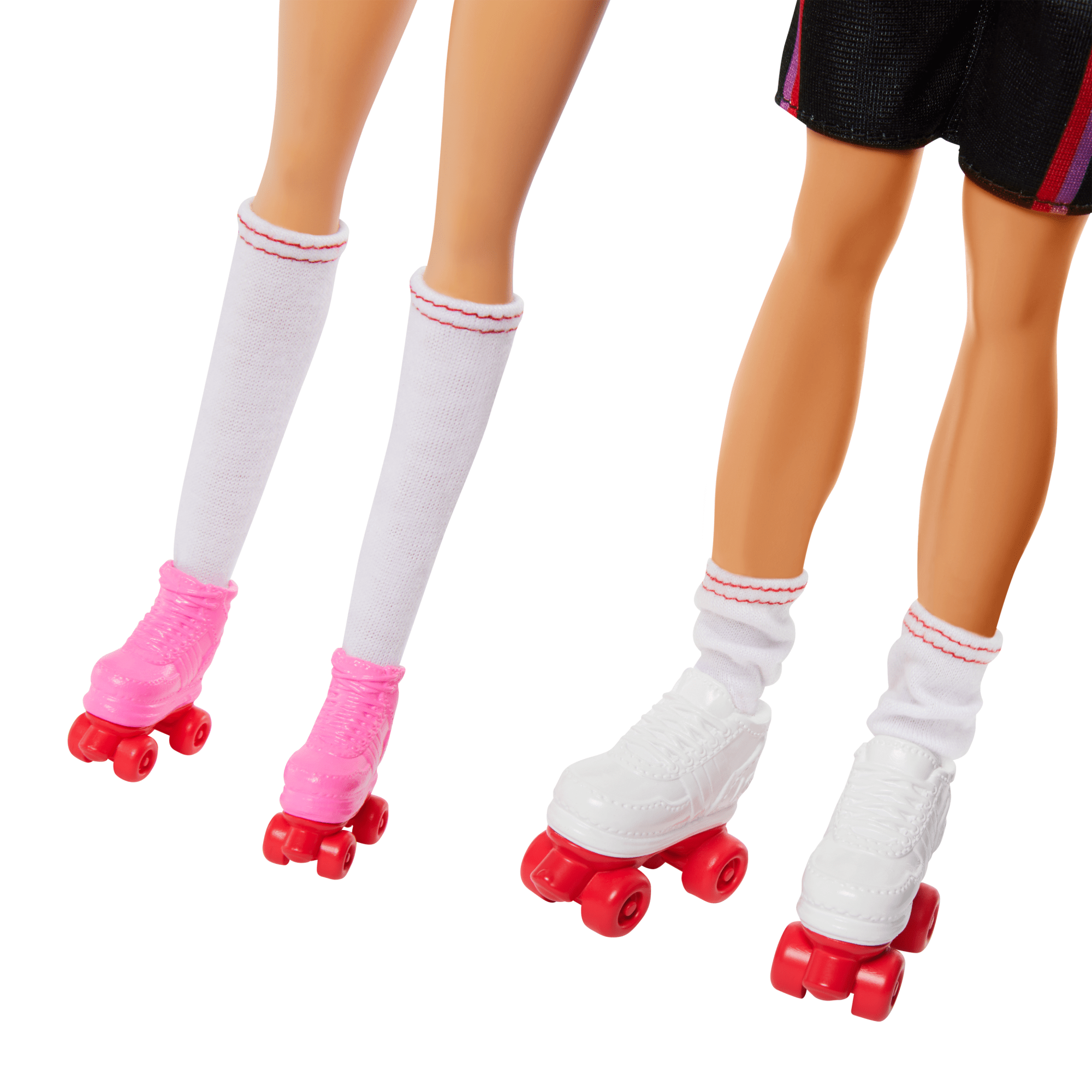Barbie Fashionistas 2 Doll & 6 Accessories Set. Roller-Skating Theme. 65th Anniversary - Image 4