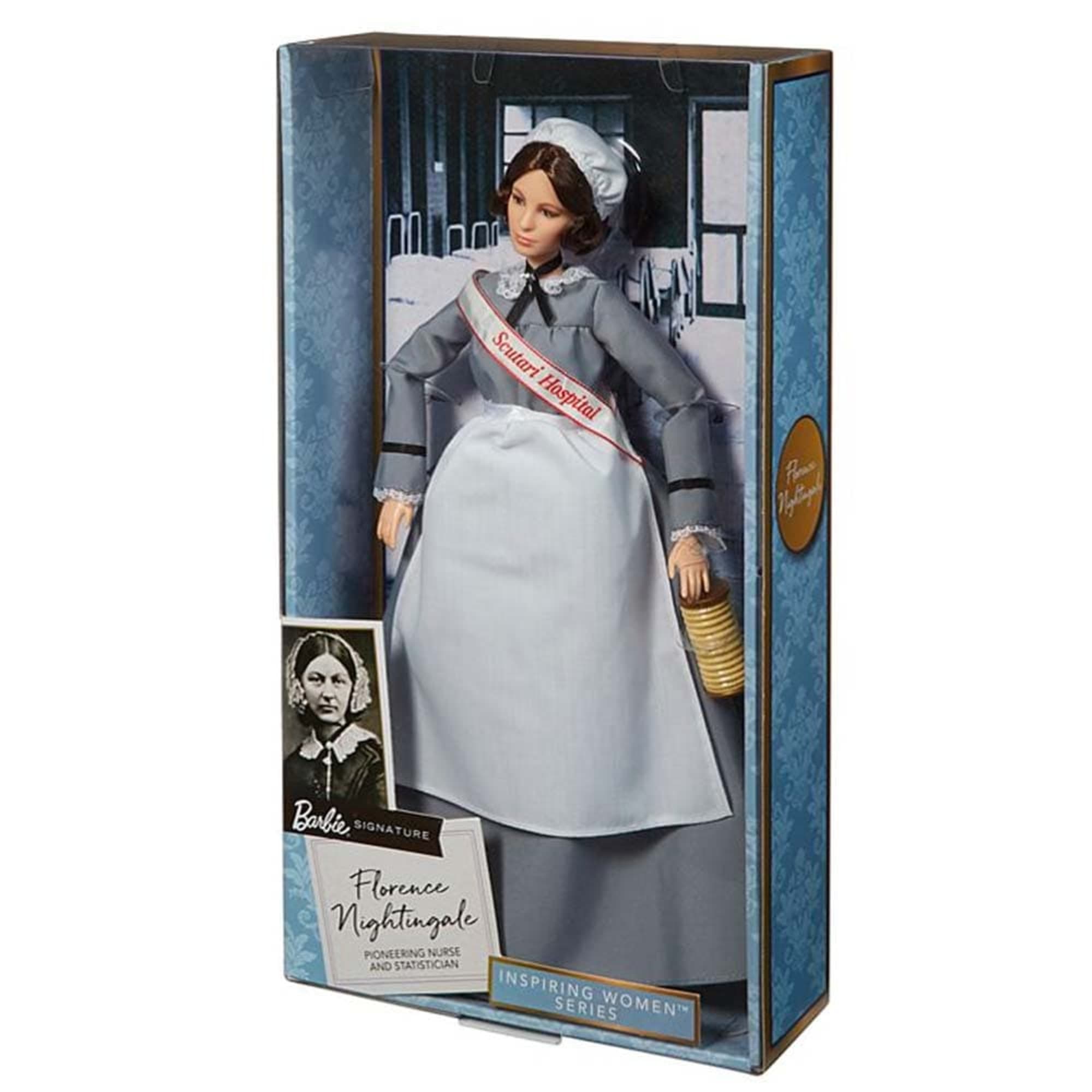 Florence Nightingale Barbie Inspiring Women Doll - Image 15