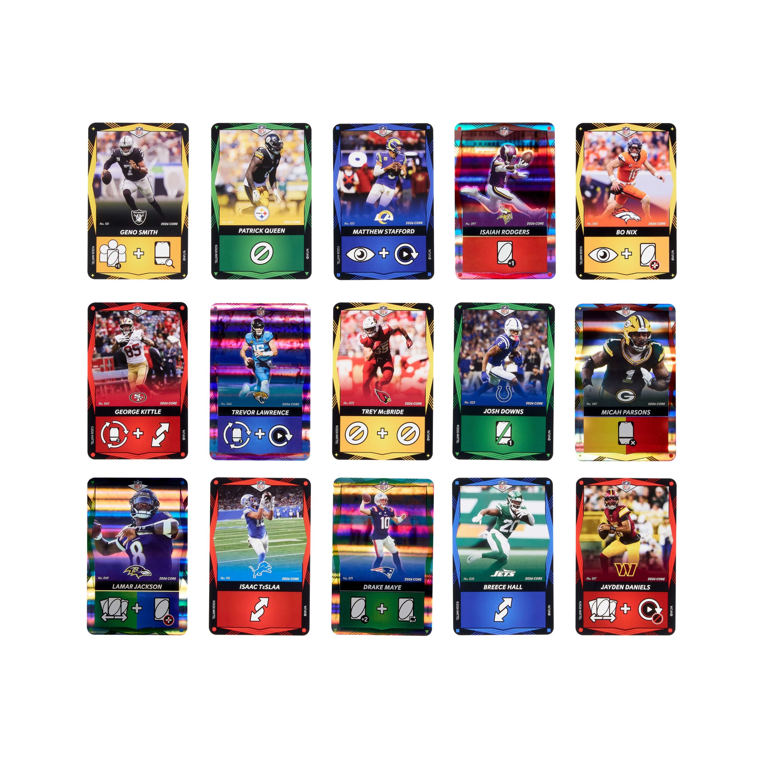UNO Elite NFL 2026 Core Edition Starter Pack Card Game For Kids. Fans. Adults & Family Night - Image 5