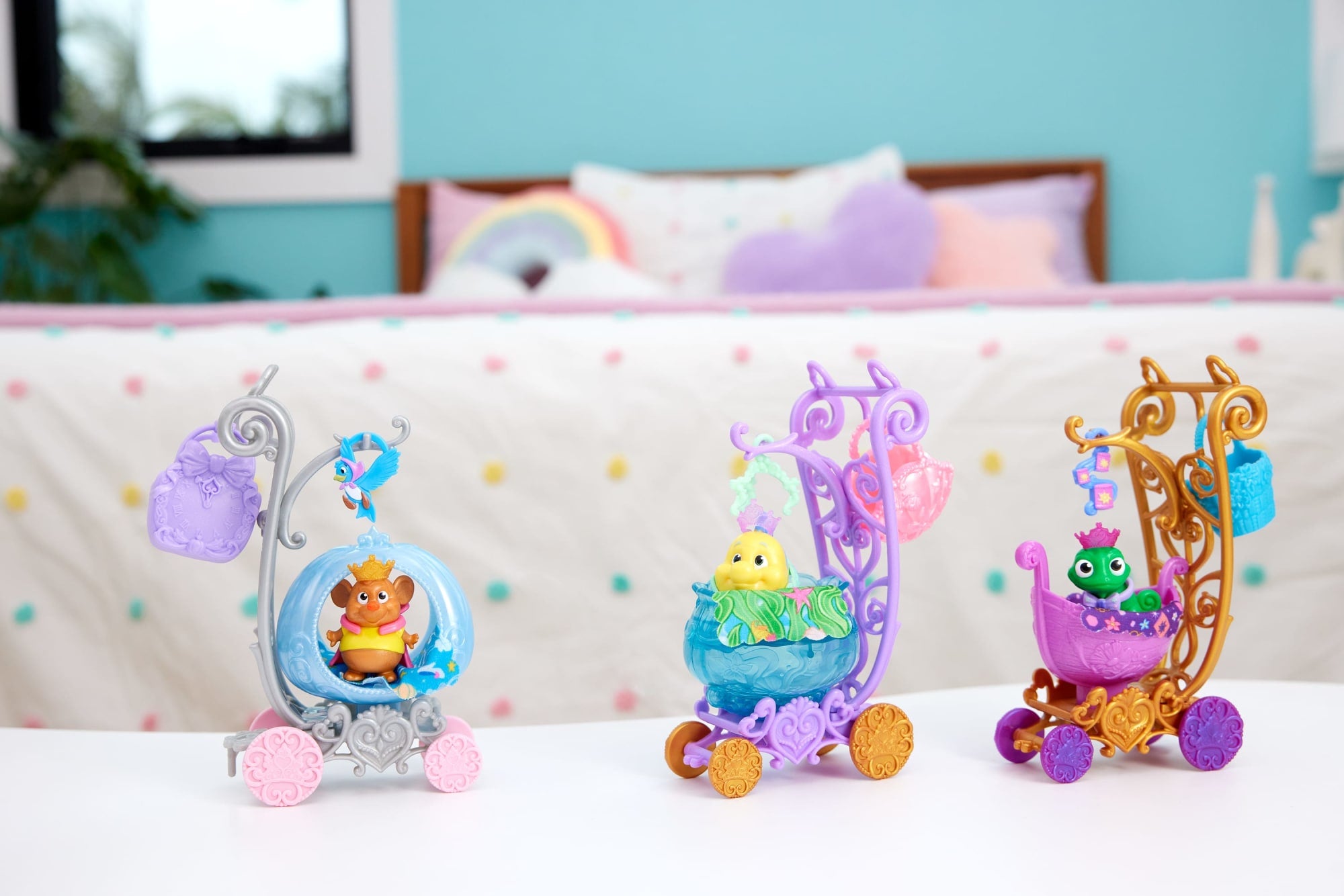 Disney Princesa Conjunto de Brinquedo Carrinho de Animais - Image 3