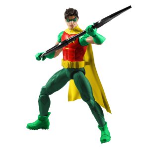DC Premier 6.5 Inch Robin Action Figure Series 1. Detailed Design 22 Articulations & Cape