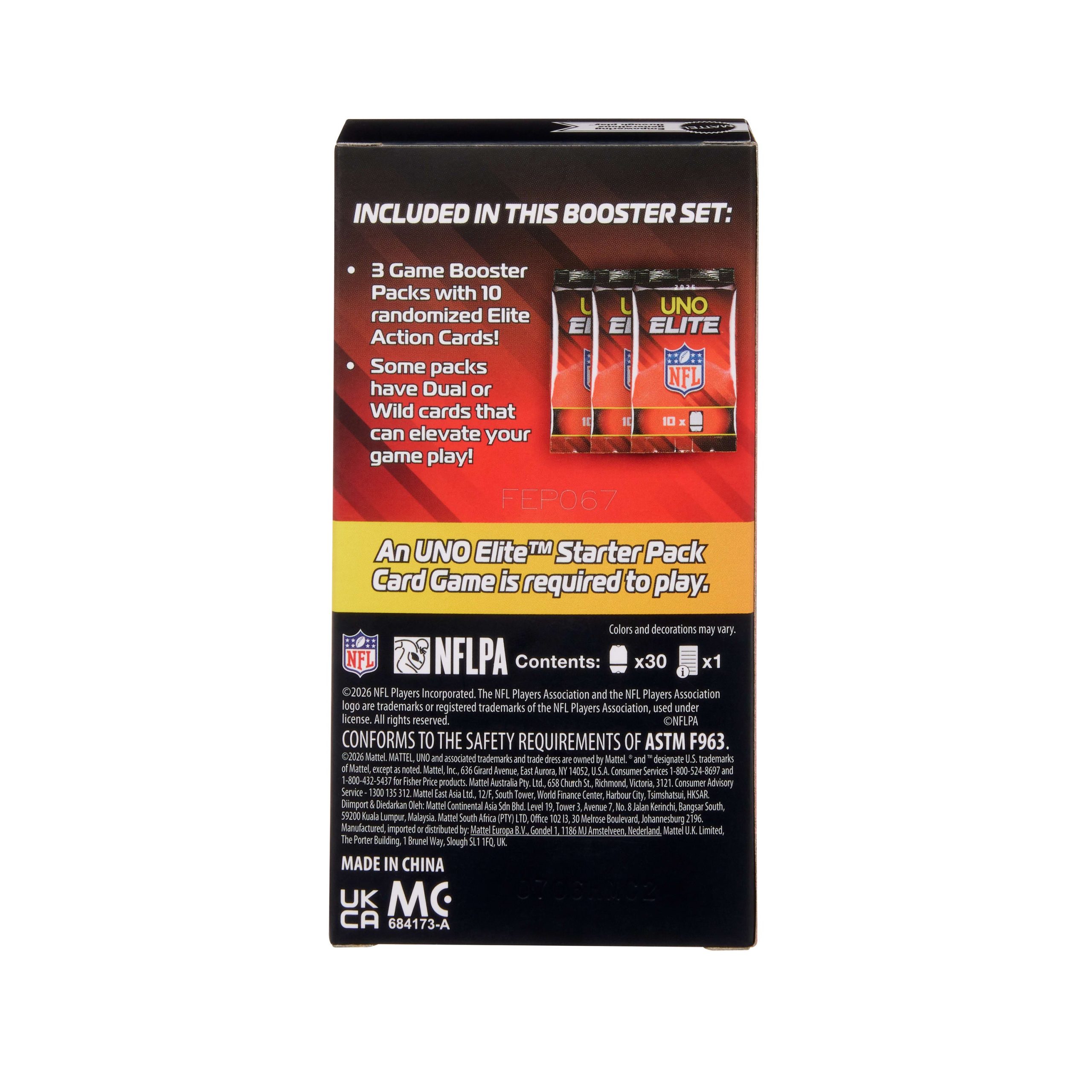UNO Elite NFL 2026 Core Edition Booster Set For Kids. Fans. Adults & Family Night - Image 5