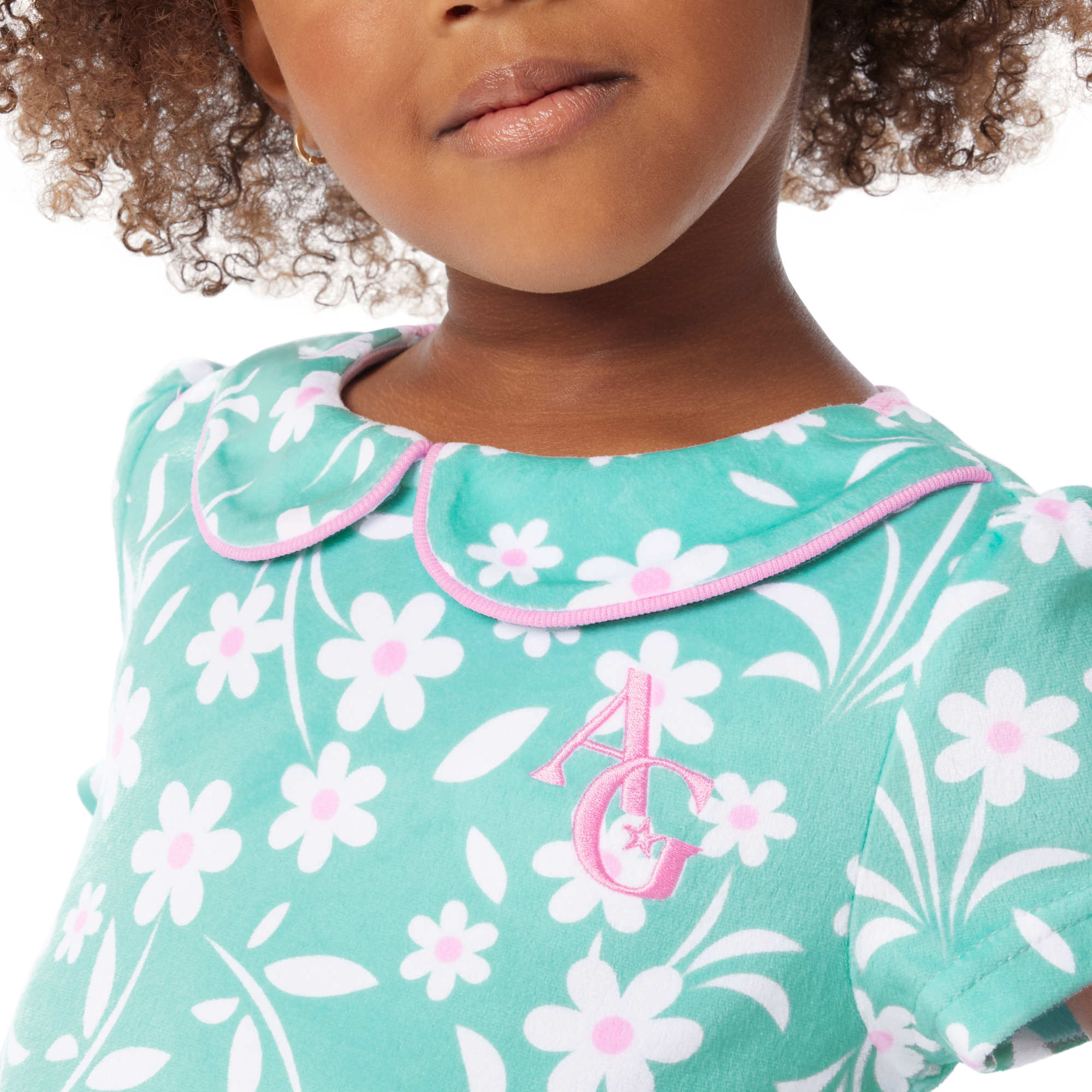 Flower Fun PJs for Little Girls (Bitty Baby®) - Image 5
