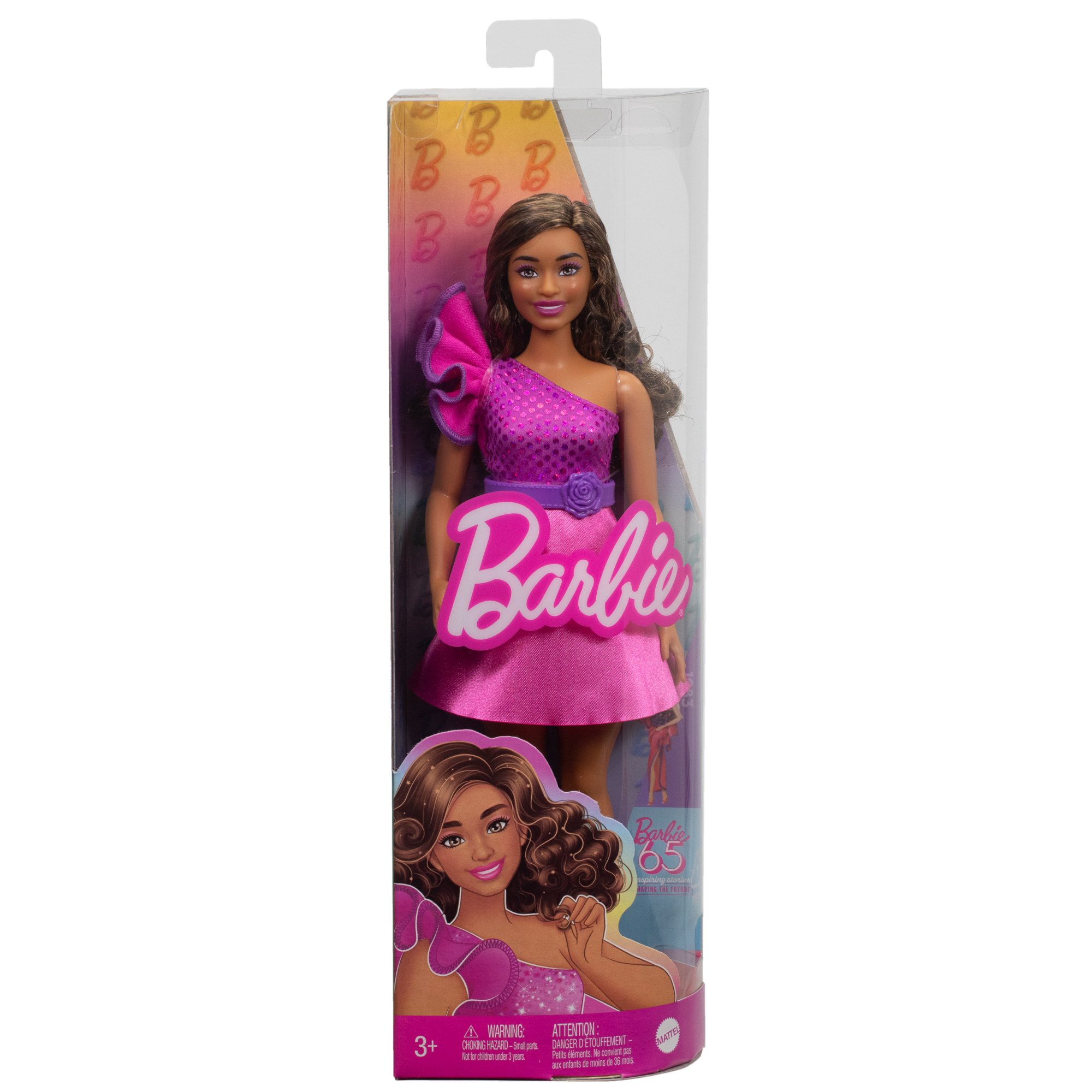 Barbie Fashionistas 65Eanniversaire Poupée225. Robe Rose Étinc. - Image 6