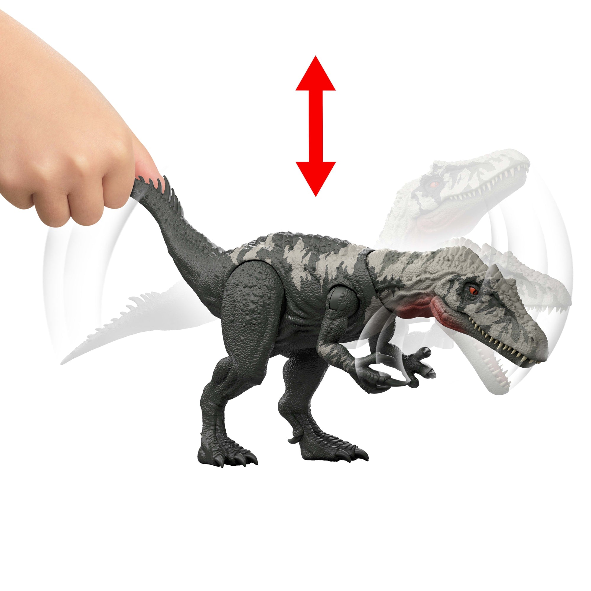 Jurassic World Dinossauro de Brinquedo Rebirth Rastreadore Gigantes - Image 4