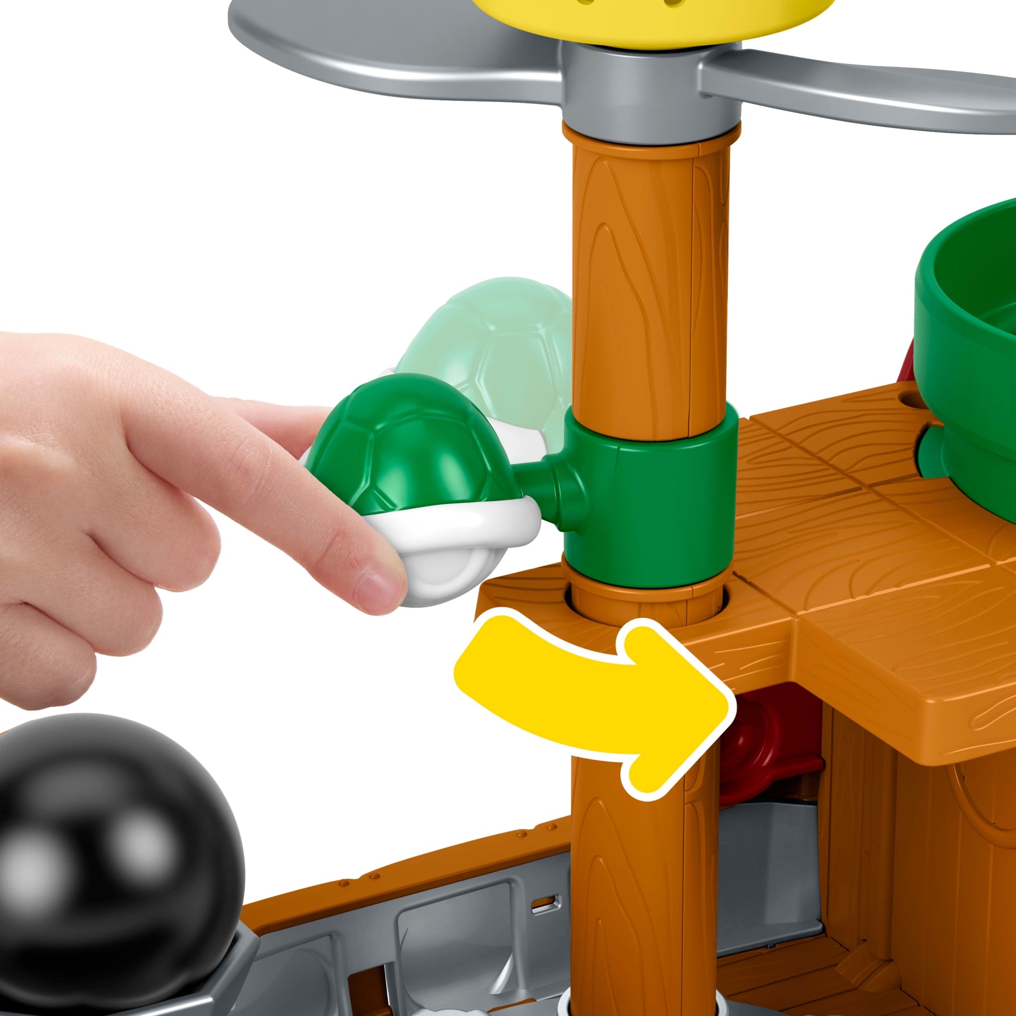 Little People Nintendo Juguete para Bebés Barco de Batalla de Bowser - Image 6