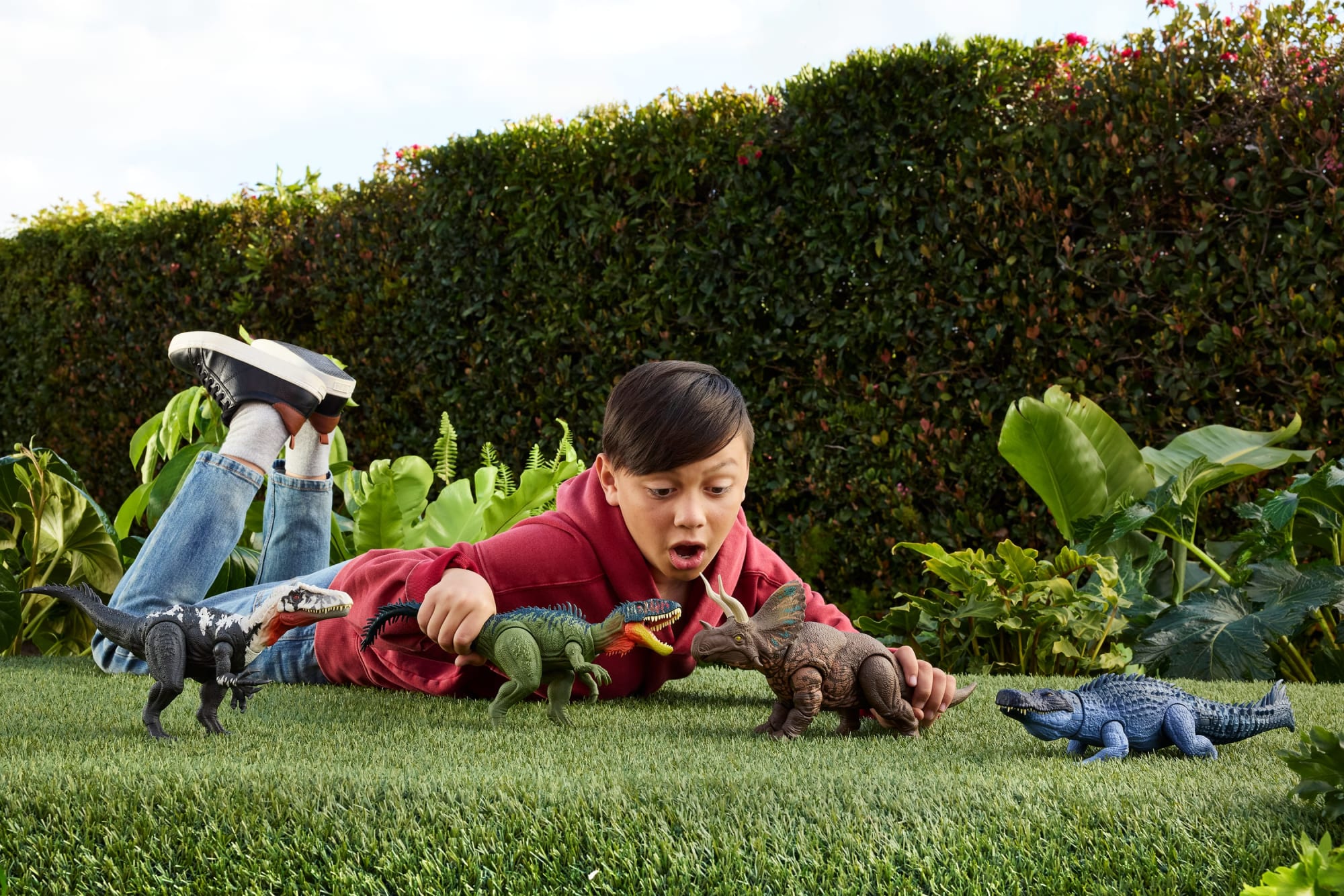 Jurassic World Dinossauro de Brinquedo Rebirth Rastreadores Gigantes Purussaurus - Image 2