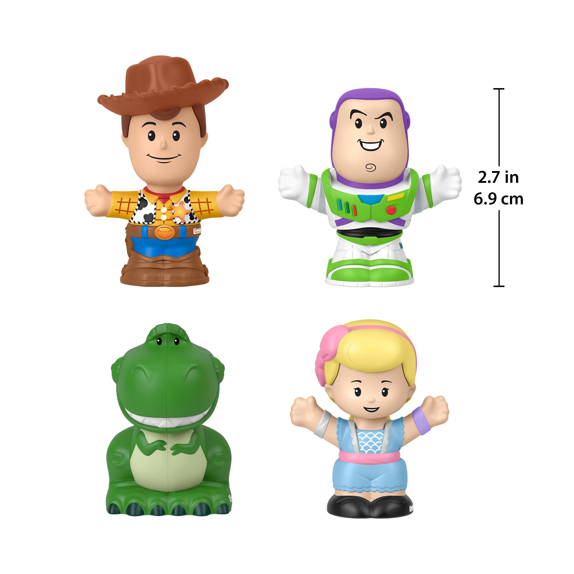 Fisher-Price Little People Disney Pixar Toy Story Figure Pack For Toddlers & Kids. 4 Toys - Image 6