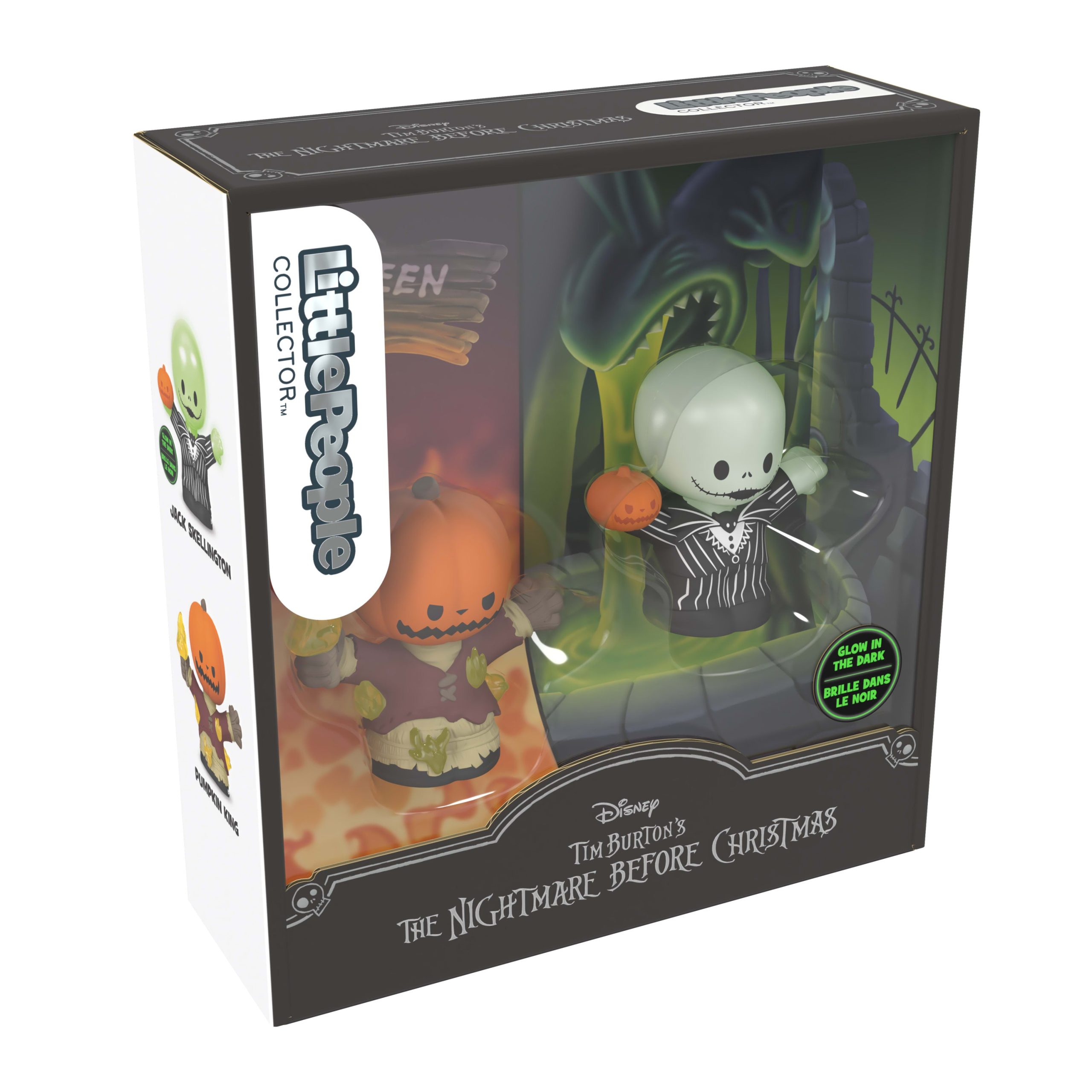 Little People Collector DISNEY Tim Burton's The Nightmare Before Christmas: The Pumpkin King Special Edition Set - Image 9