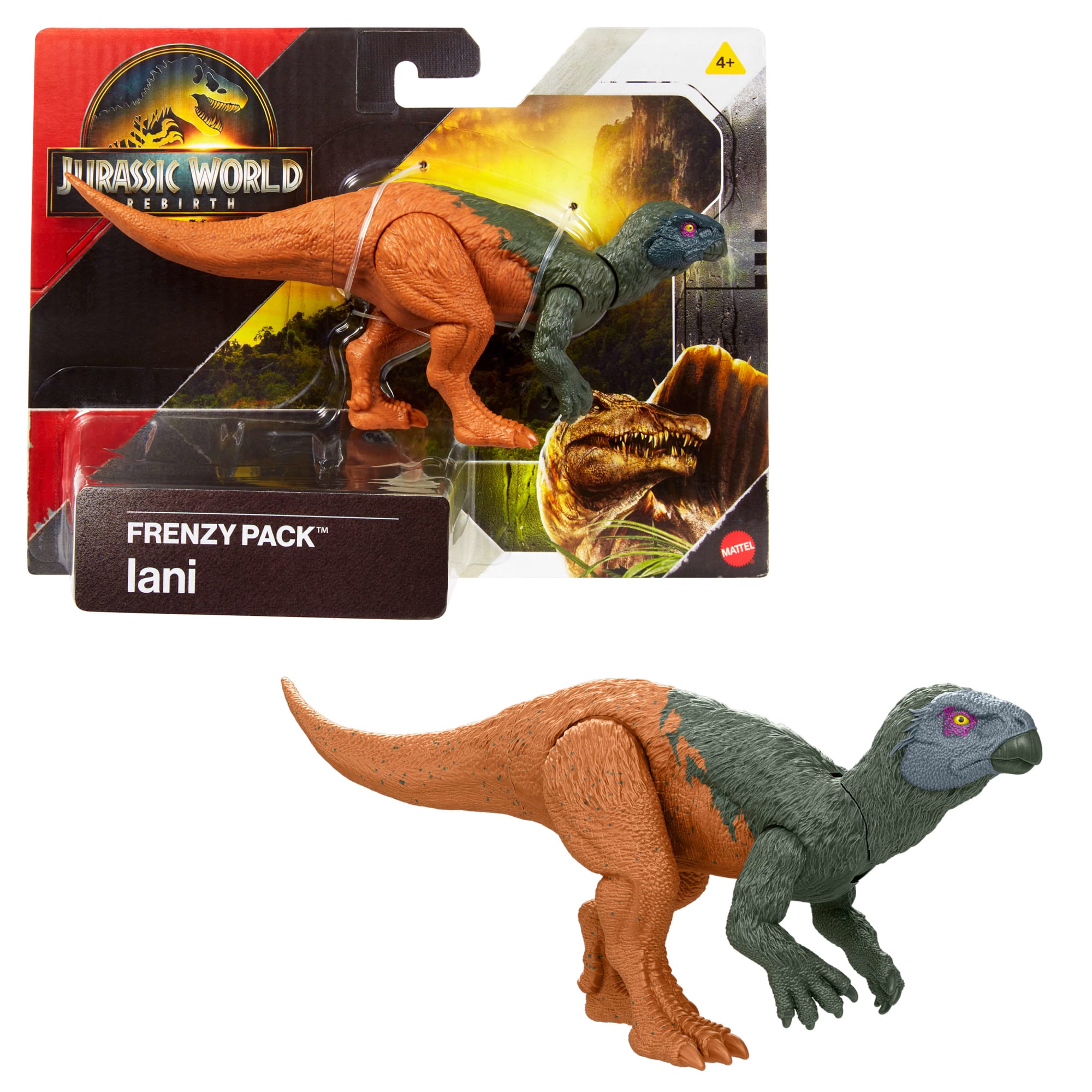 Jurassic World Rebirth Frenzy Pack Dinosaur Action Figure Toys. Posable. Physical & Digital Play - Image 3