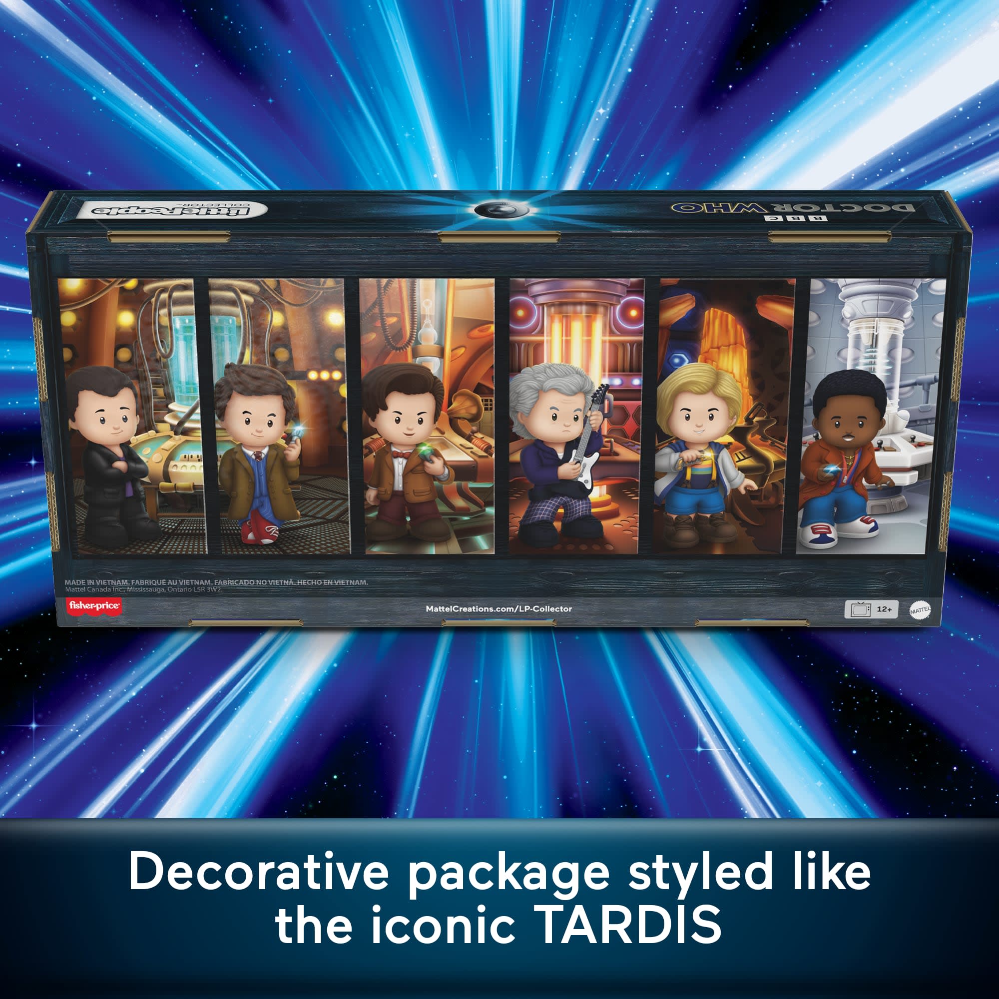 Little People Collector Doctor Who Tv Series Special Edition Set For Adults & Fans. 6 Figures - Image 4