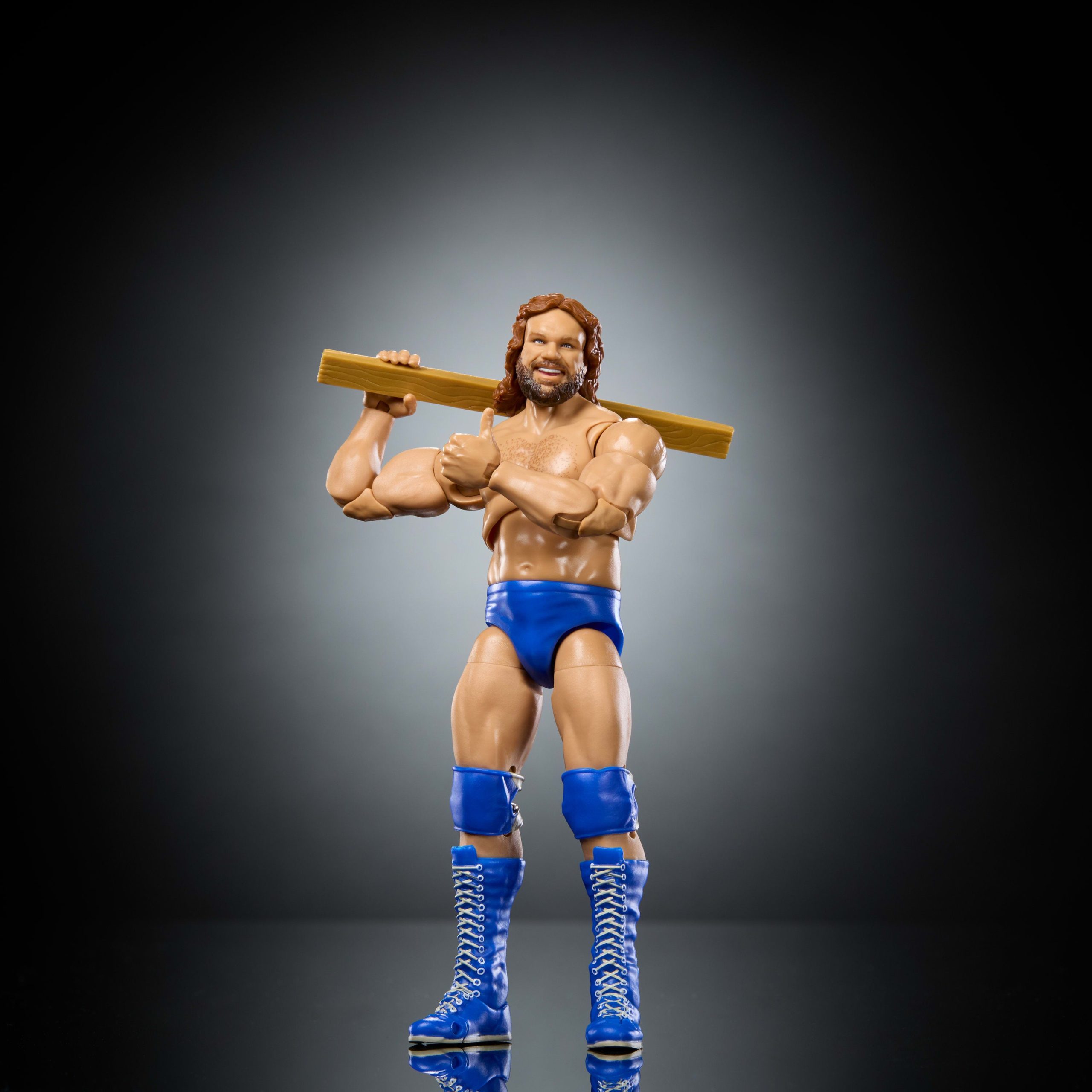 WWE Ultimate Legends Action Hacksaw Jim Duggan Figure & Accessories Set. 6-Inch Collectible Superstar - Image 5