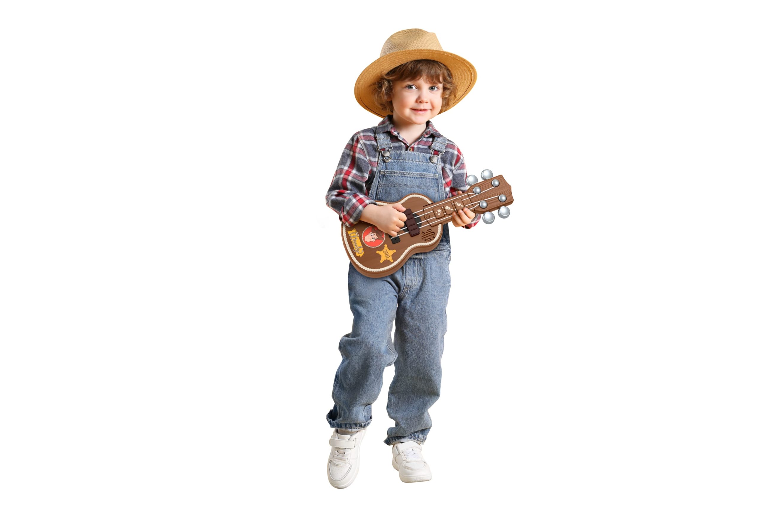 Fisher-Price TS Preschool Entertainment Juguete para Bebés Guitarra de Woody - Image 2