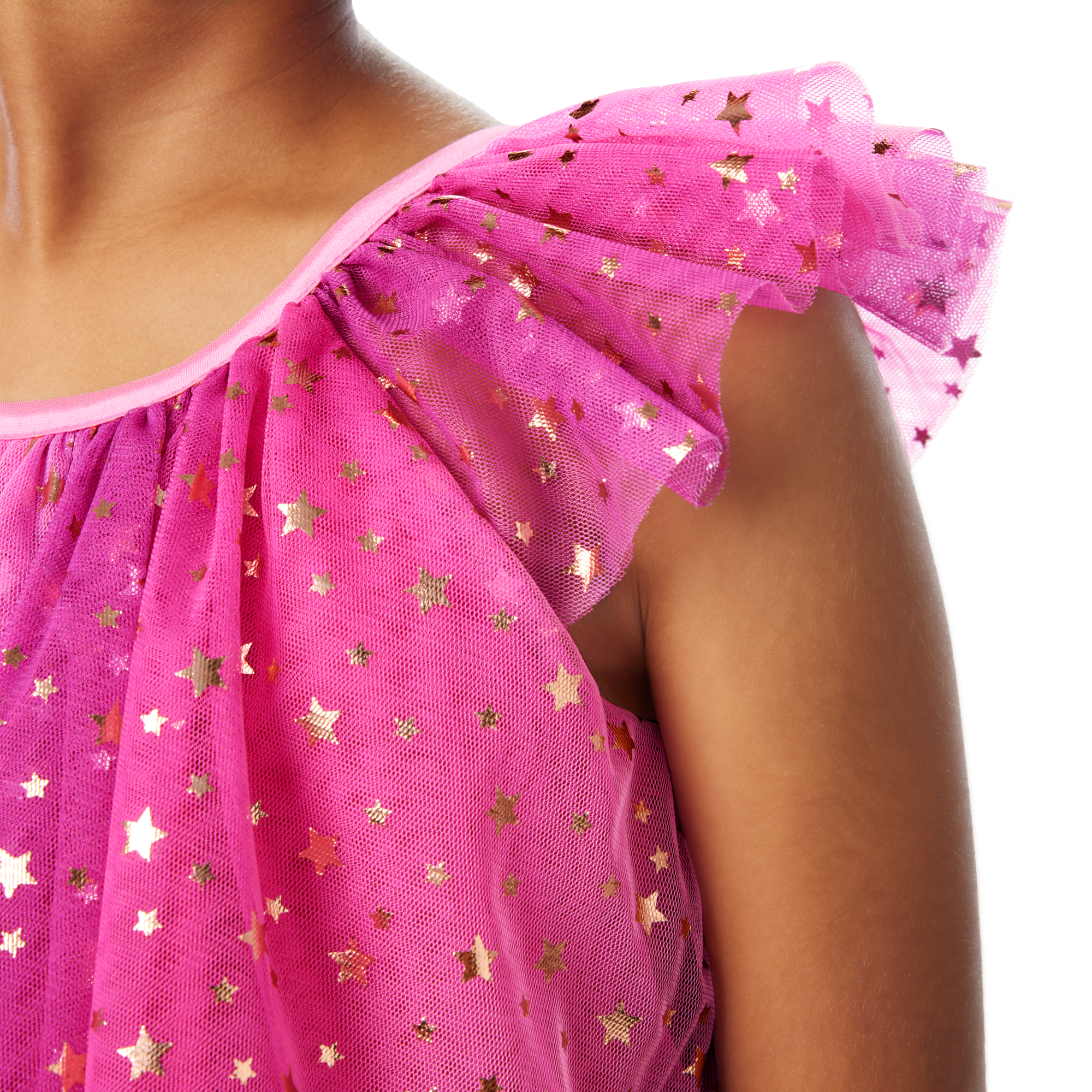 Pink Party-Ready Dresses for Girls & 18-inch Dolls - Image 13