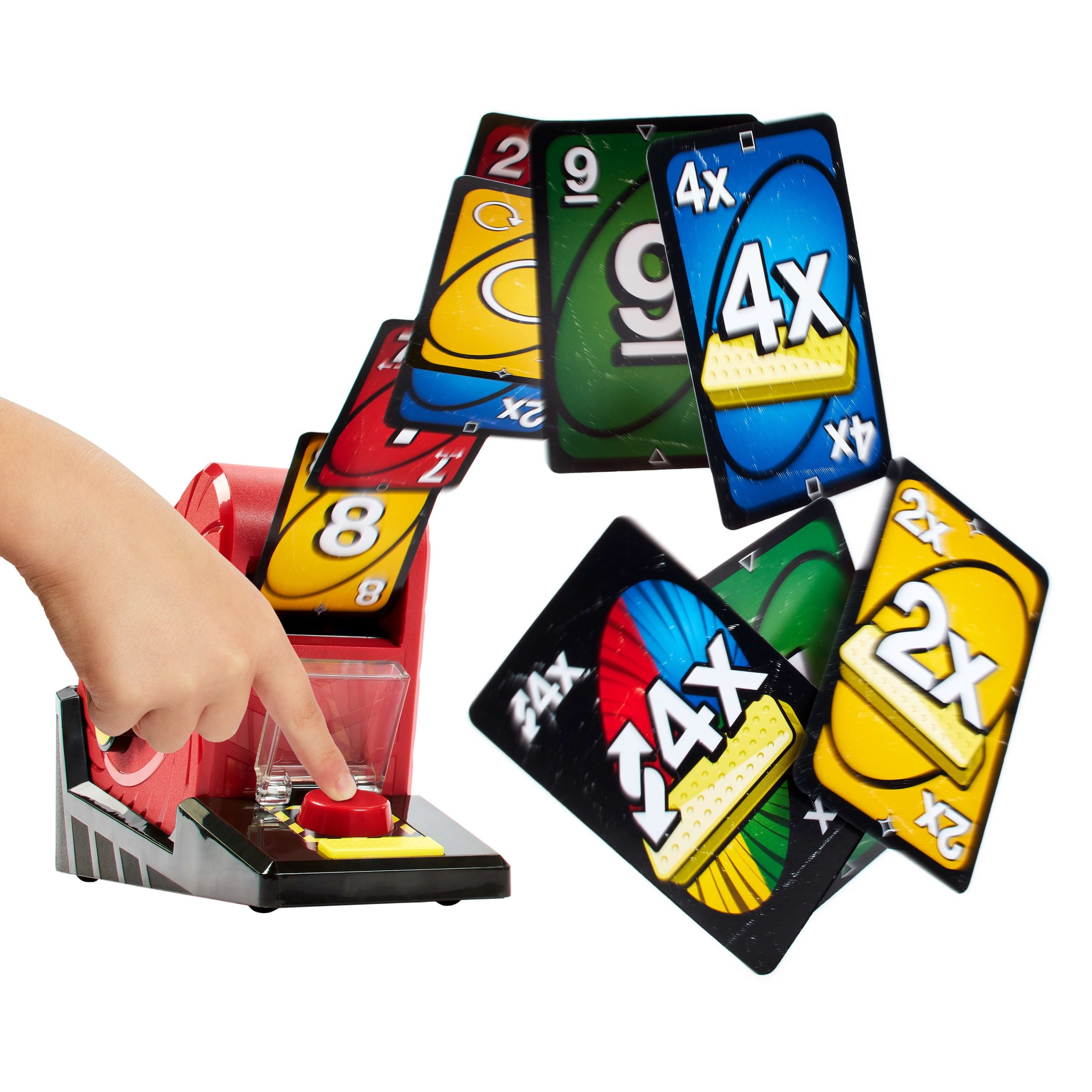 UNO Show 'Em No Mercy Attack Card Game With Card Launcher For Kids. Fans. Adults & Family Night - Image 6