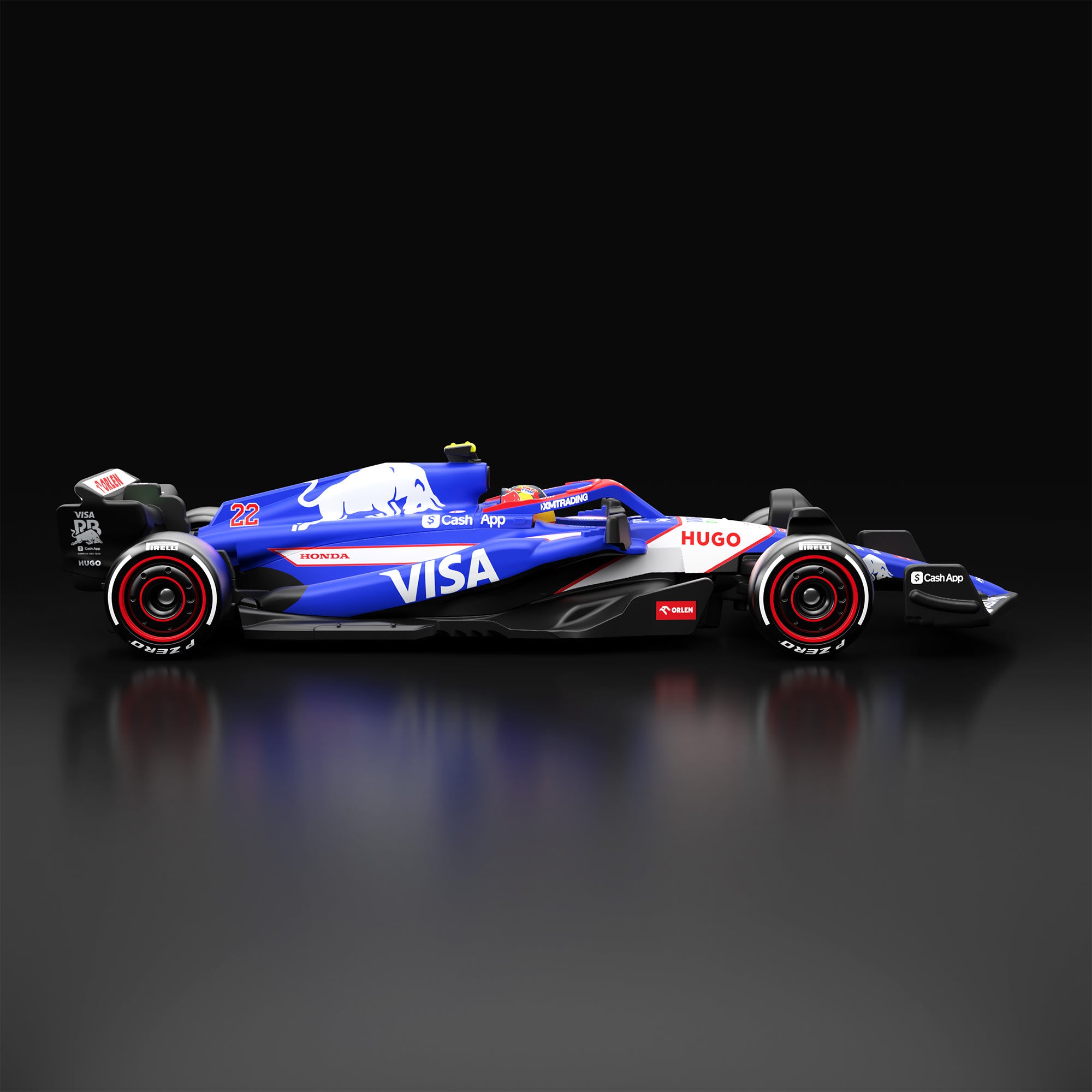 Hot Wheels F1 Series: 2024 Visa Cash App RB Formula One Team VCARB 01 Car #22 - Image 4