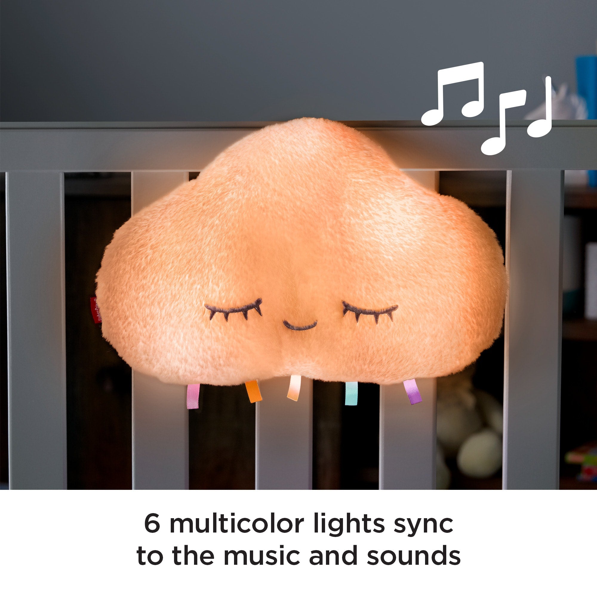 Fisher-Price Twinkle & Cuddle Cloud Soother - Image 3