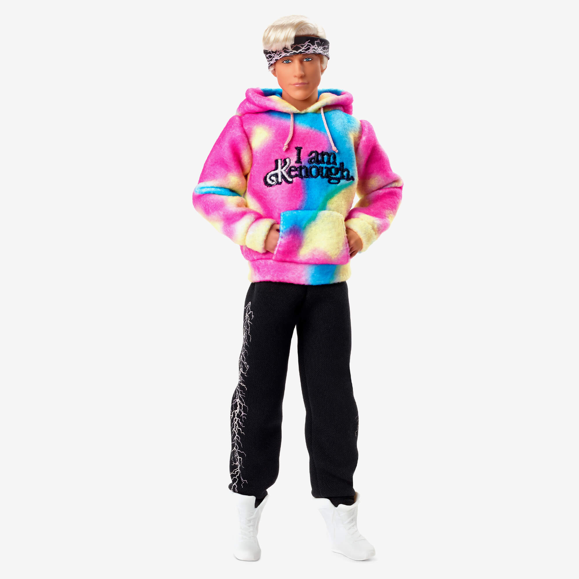 Ken Doll Wearing I Am Kenough Hoodie – Barbie The Movie - Image 9