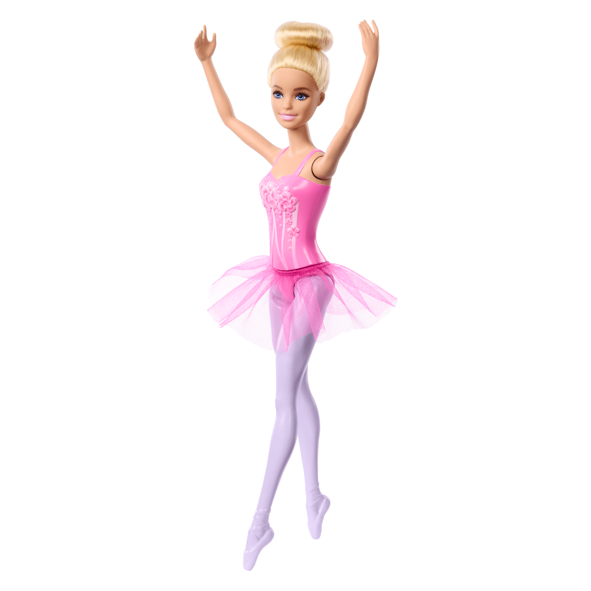Barbie Ballerina Doll. Blonde Fashion Doll Wearing Purple Removable Tutu - Image 3