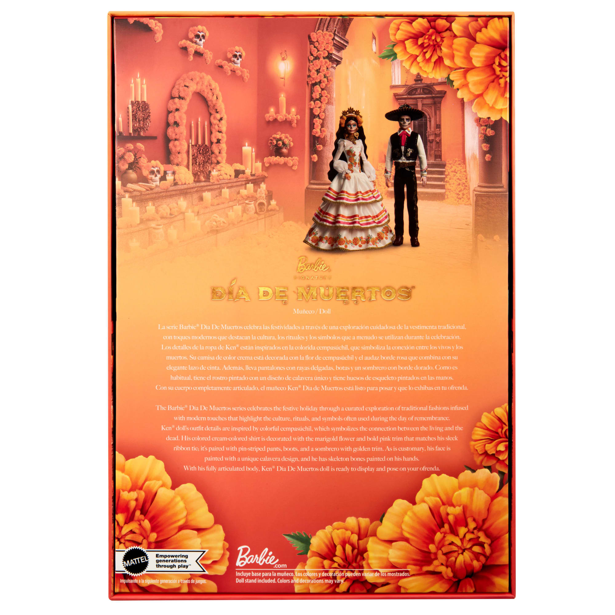 Barbie Signature Día De Muertos 2025 Collectible Ken Doll in Suit And Sombrero - Image 6
