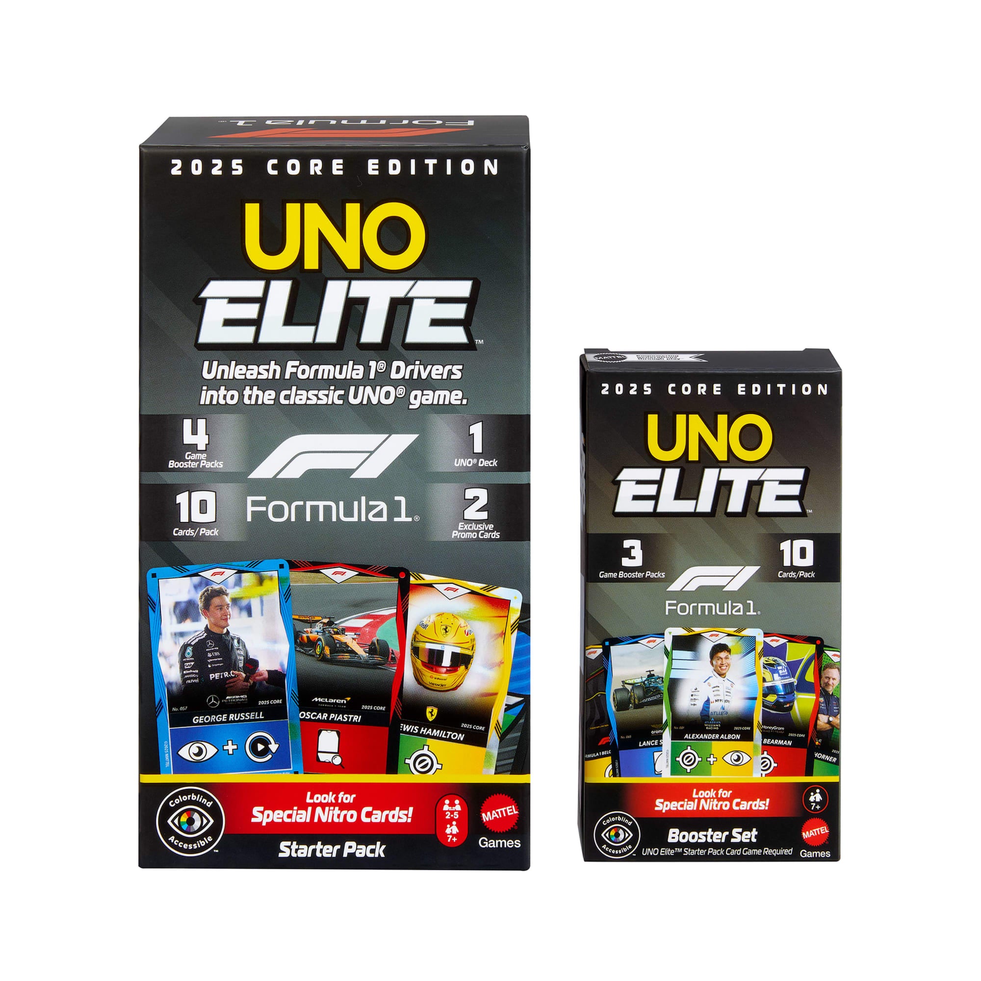 UNO Elite F1 Jogo de Cartas Booster Set - Image 4