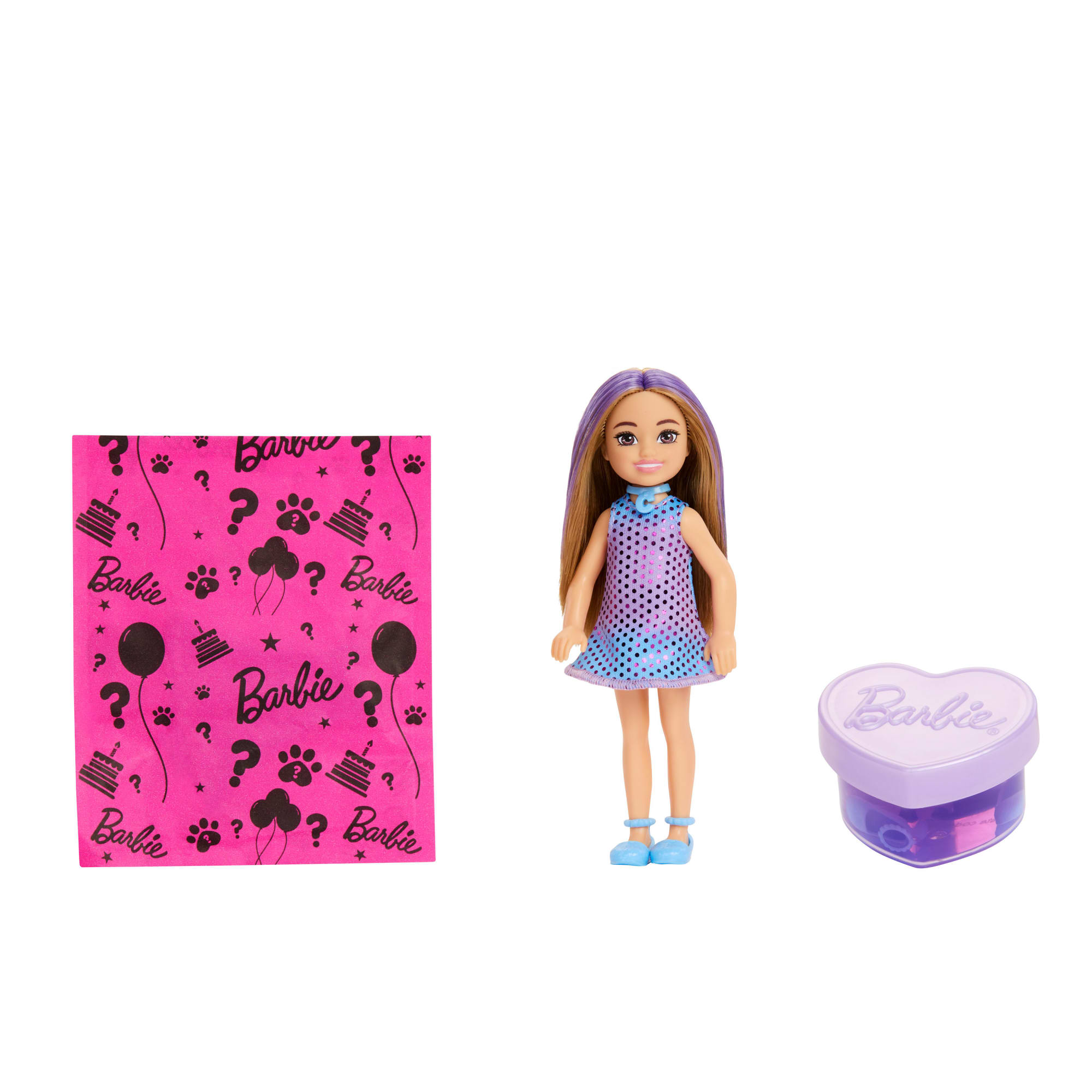 Barbie Party Unboxed Muñeca Chelsea Fiesta Glamour Sorpresa - Image 6
