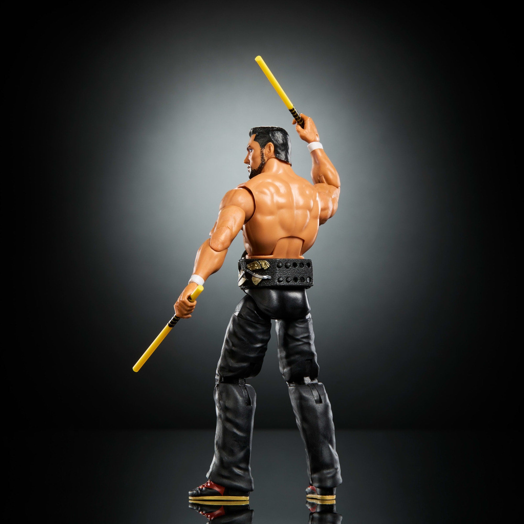 WWE Monday Night War Elite Collection Steve Blackman Action Figure & Accessories 6-Inch Collectible Set - Image 4