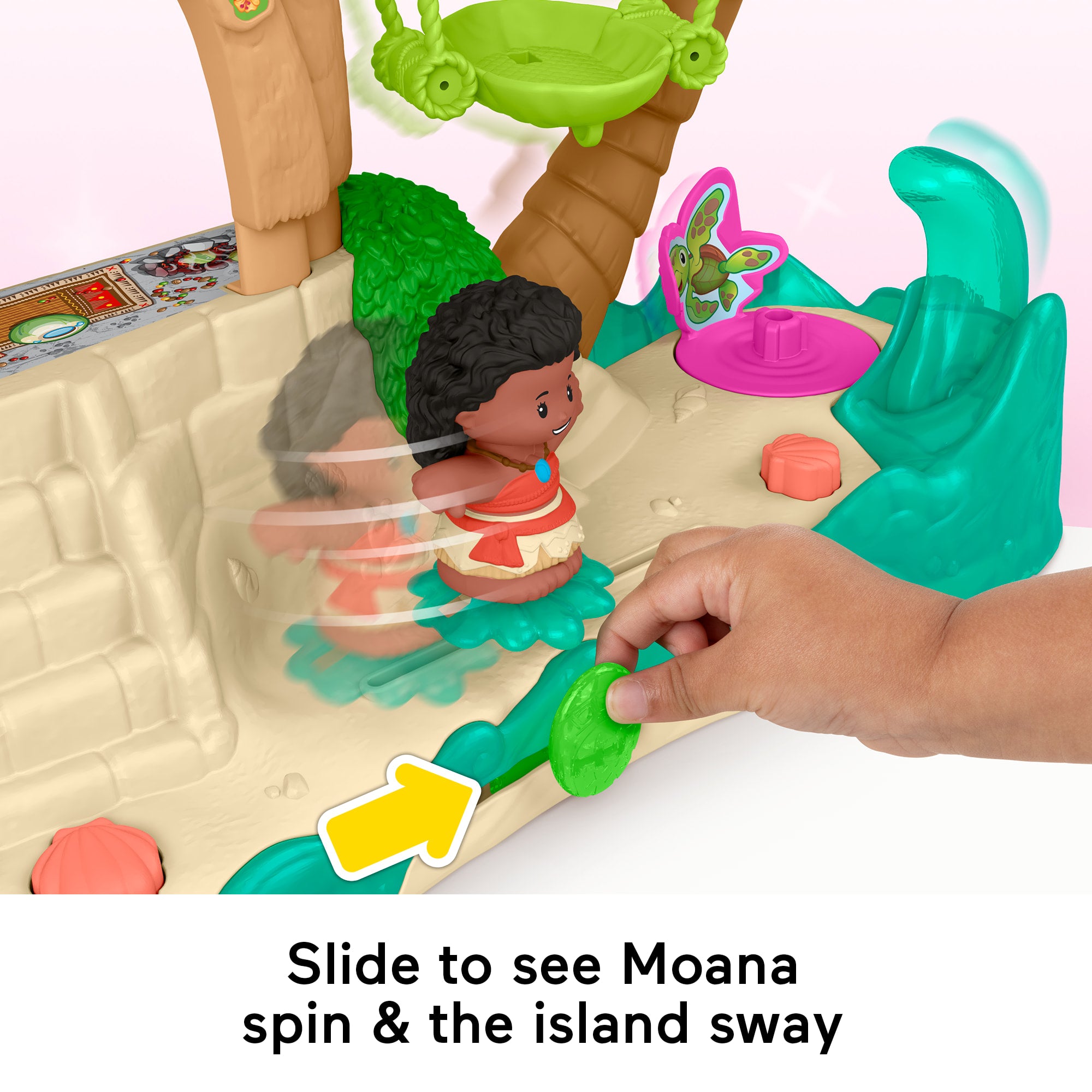 Fisher-Price Little People Disney Princess Moana Adventure Village Playset With Figures For Toddlers - Image 3
