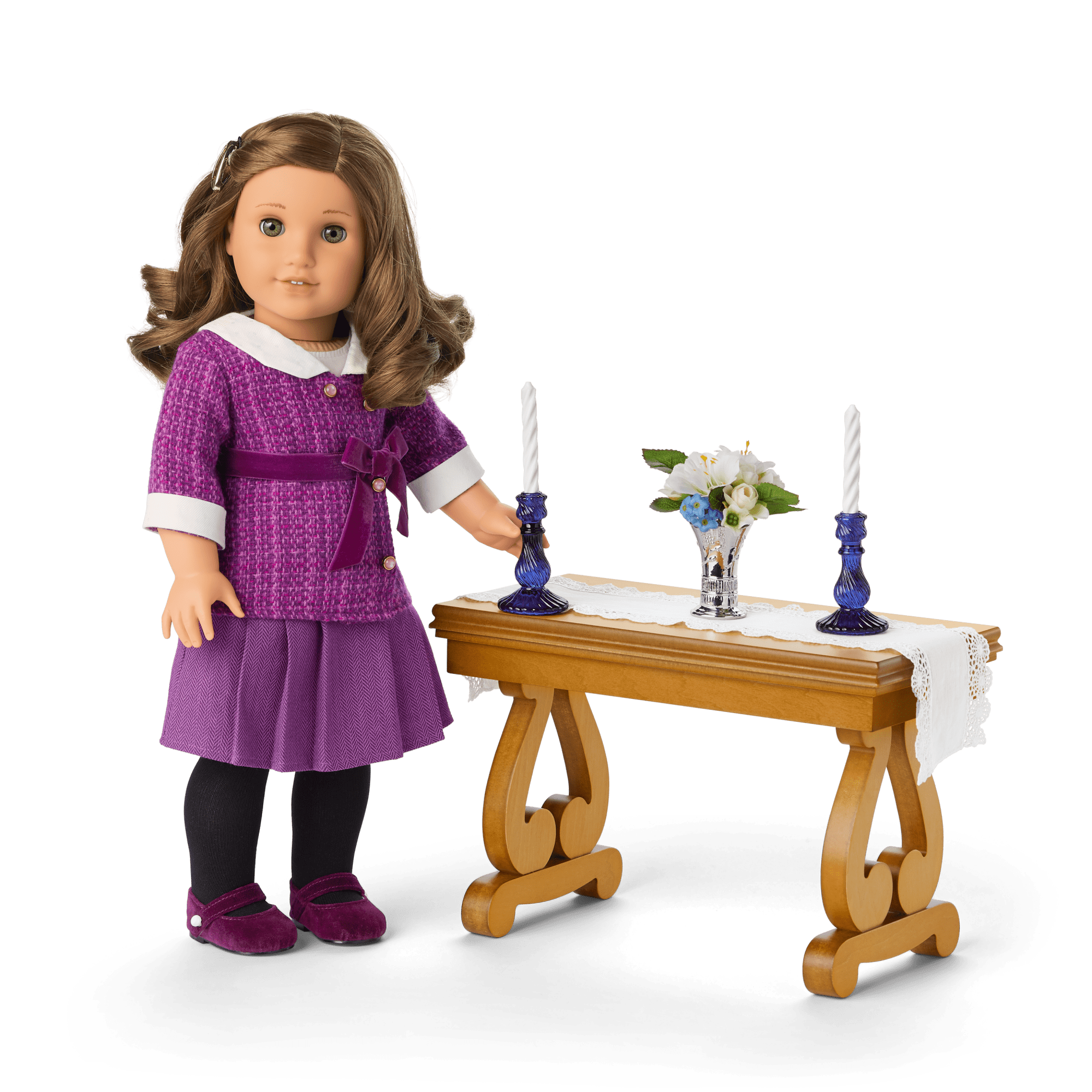 Rebecca's™ Parlor Table for 18-inch Dolls (Historical Characters) - Image 2
