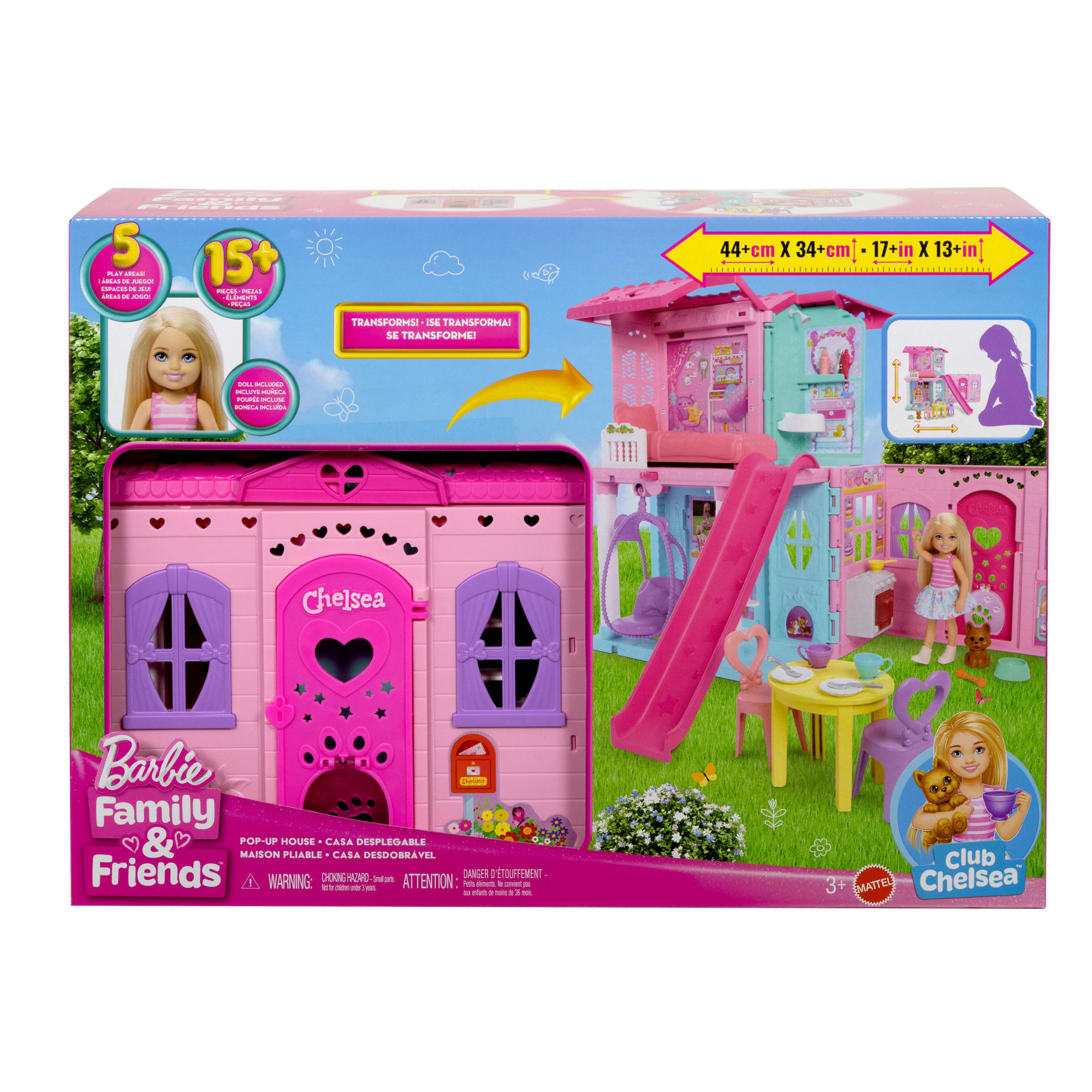 Barbie-Coffret La Maison Transformable de Chelsea-Avec Accessoires - Image 6