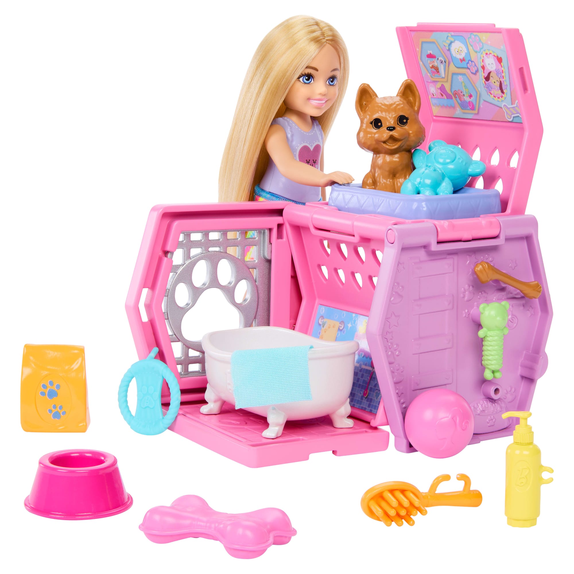 Barbie Conjunto de Brinquedo Chelsea Festa de Cachorrinhos - Image 4