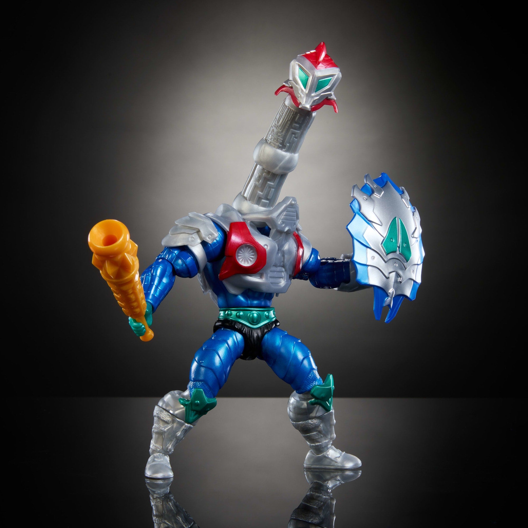 Masters of the Universe Turtles of Grayskull Figura de Acción Mekaneck de 5.5 pulgadas - Image 3