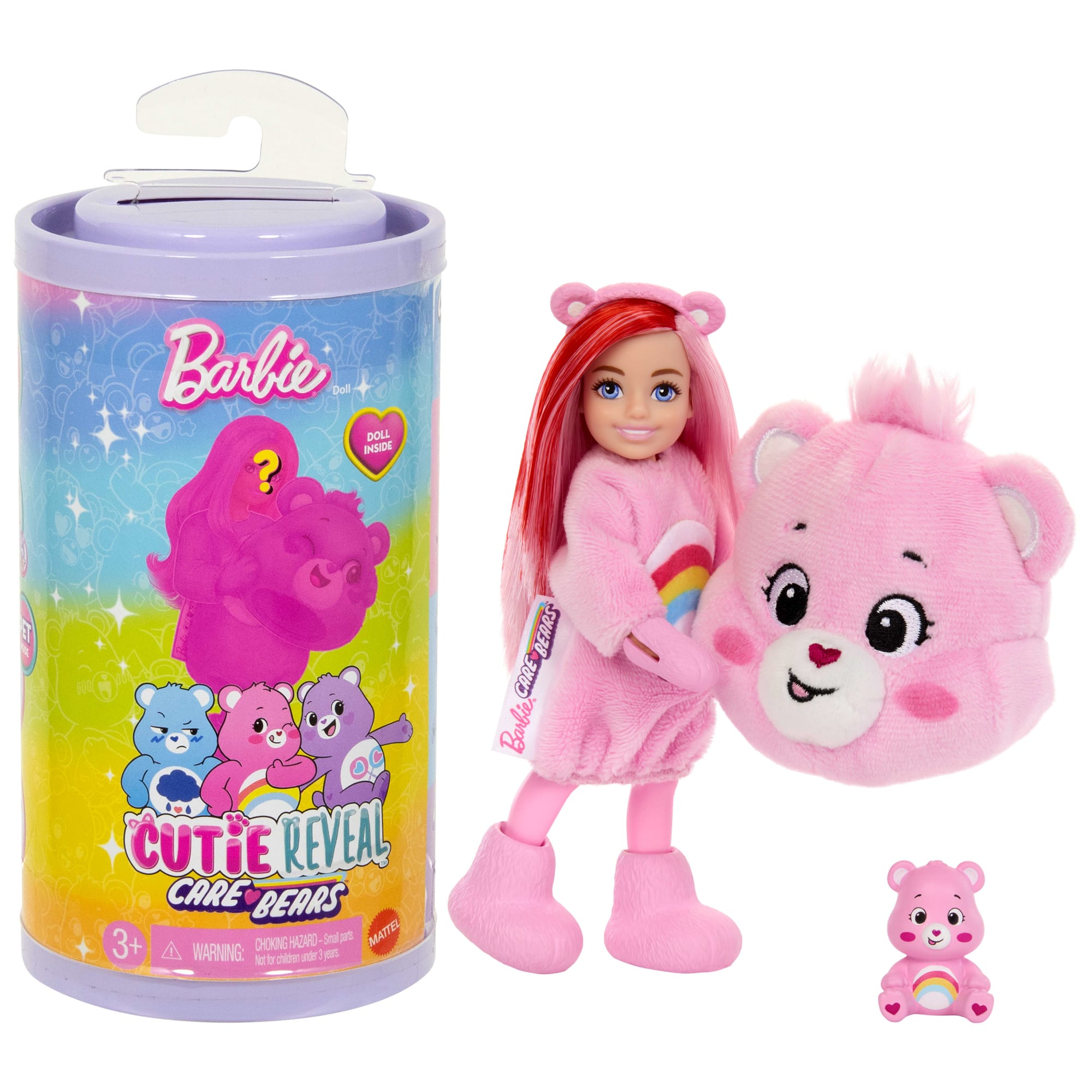Barbie Cutie Reveal Chelsea Série Les Calinours Poupée et Acc.