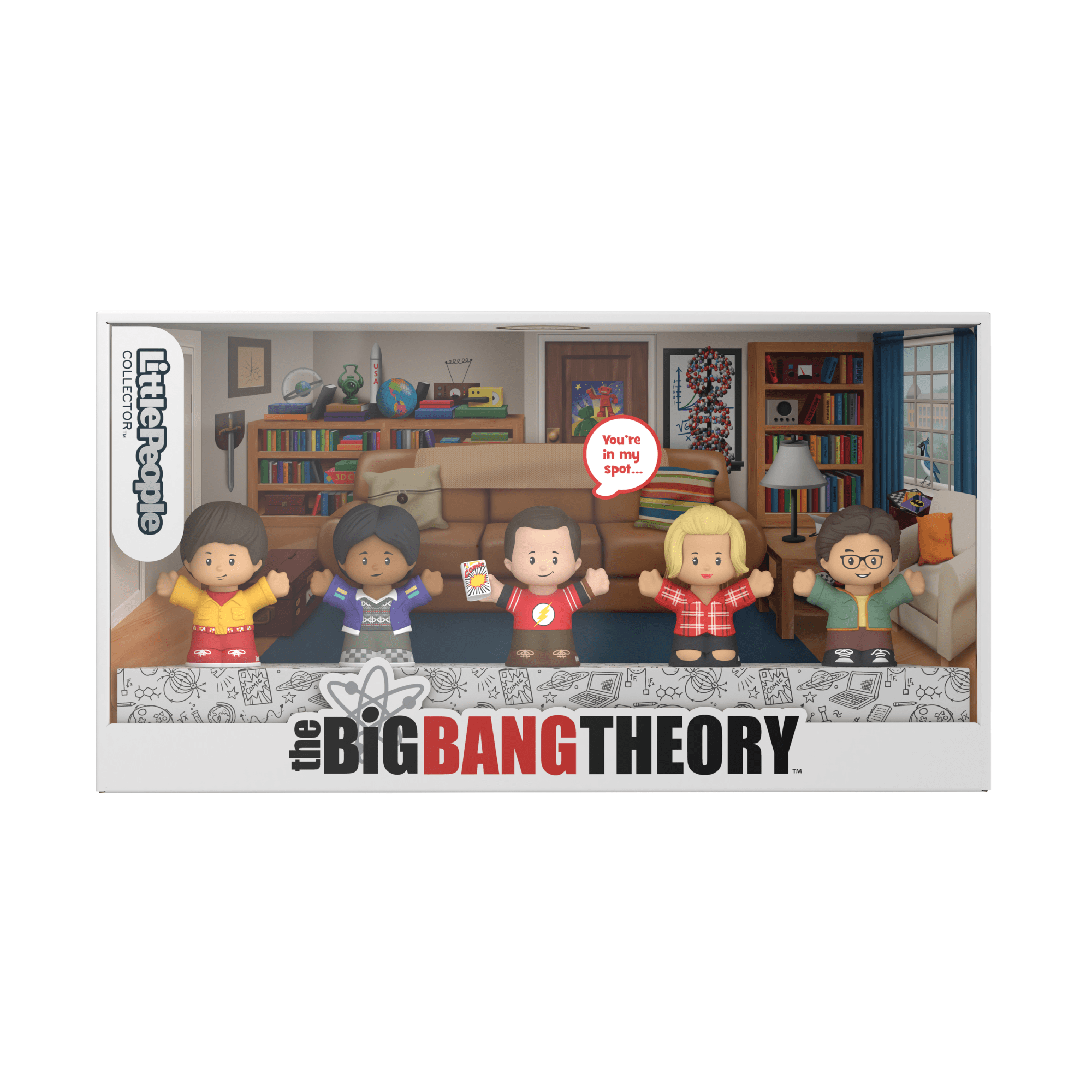 Little People Collector The Big Bang Theory TV Show Special Edition Set - Image 6