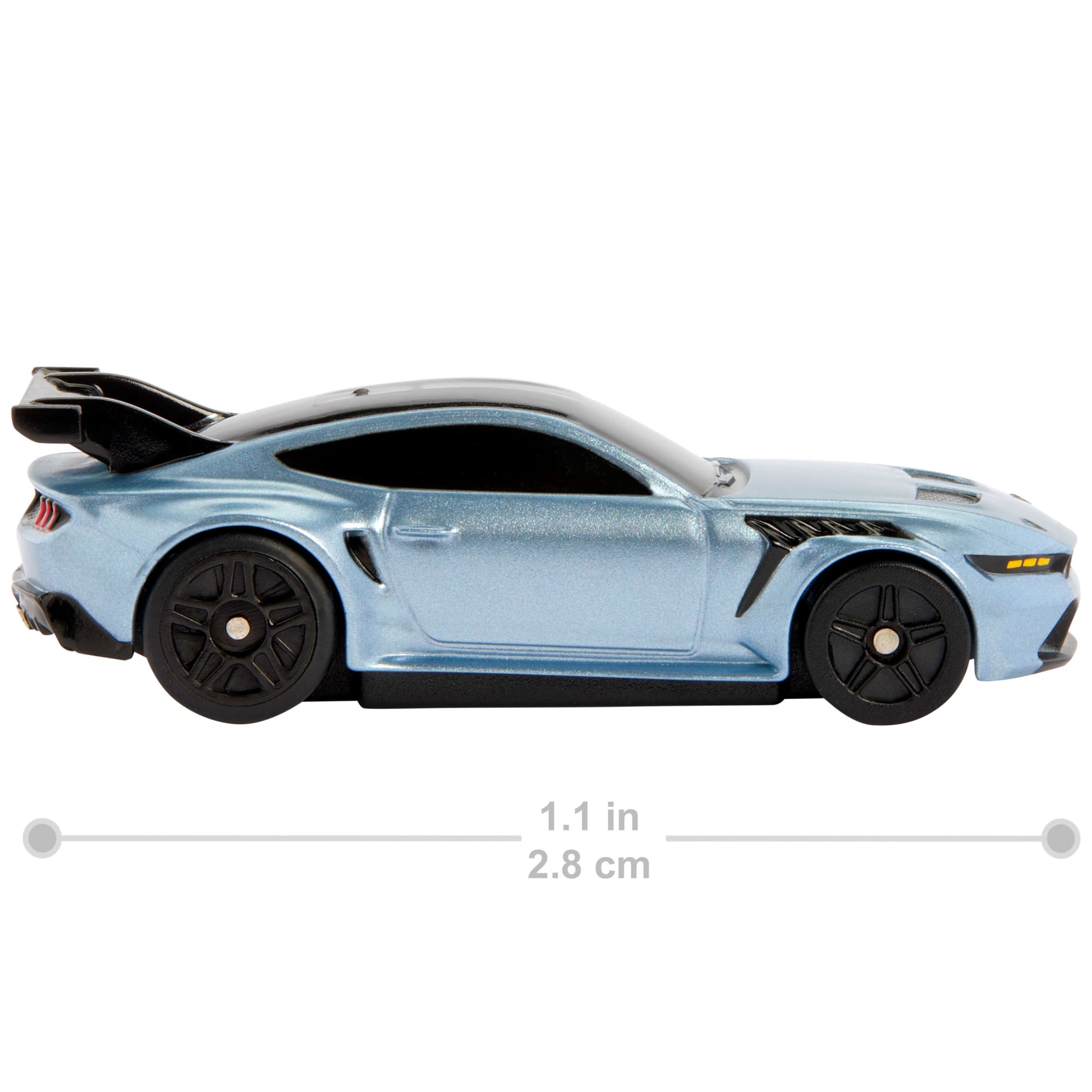 Hot Wheels RC 1:64 Scale Ford Mustang Gtd. Battery-Powered Remote-Control Toy Car - Image 5