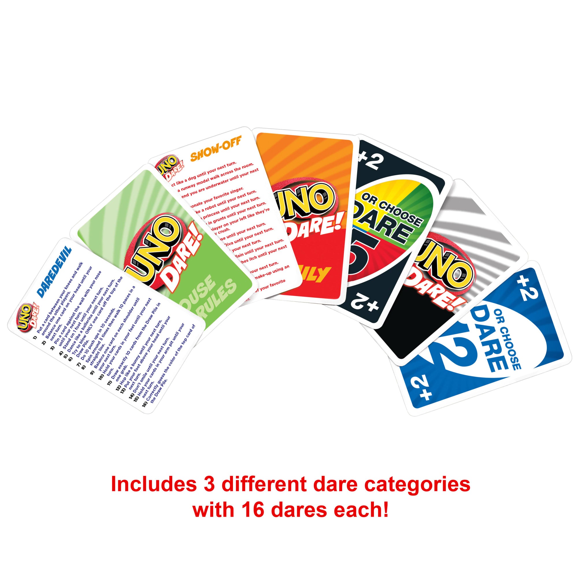 UNO Dare Card Game For Family Nights. Game Nights. Travel. Camping & Parties - Image 4