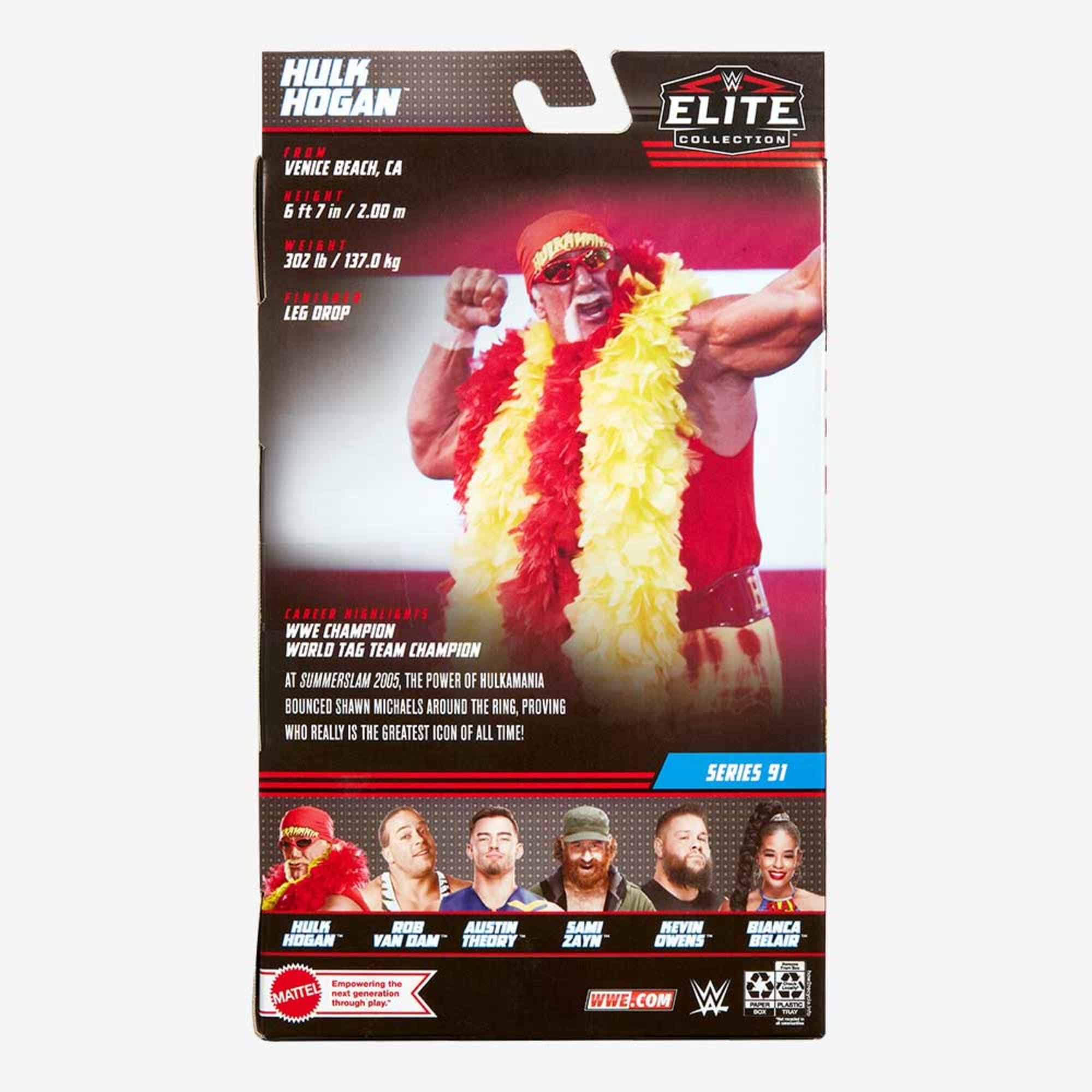 WWE Hulk Hogan Elite Collection Action Figure - Image 7