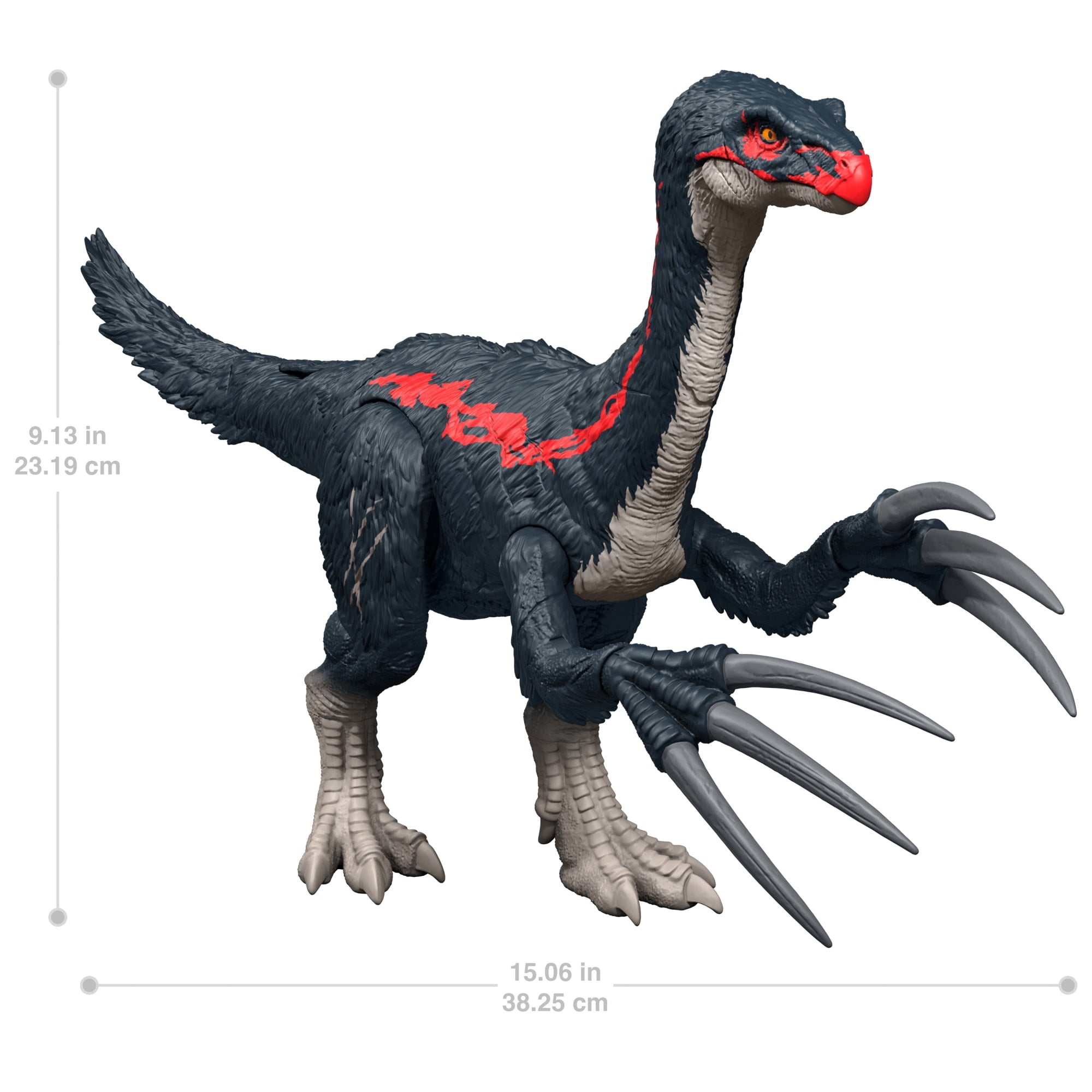 Jurassic World Slash N Roar Therizinosaurus Dinosaur Figure. Attack & Sound Toy. Chaos Theory - Image 6