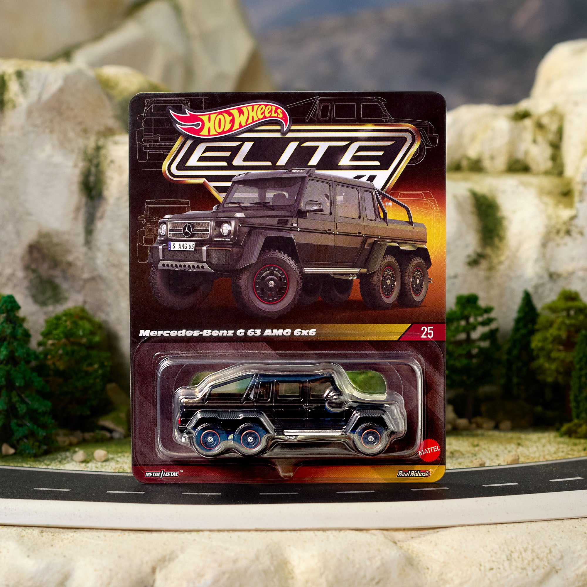 Hot Wheels Elite 64 Mercedes-Benz G 63 AMG 6x6 - Image 6