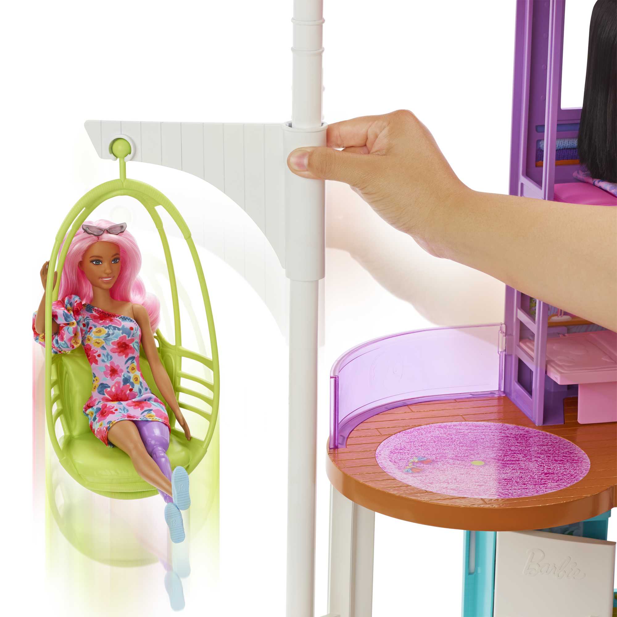 Barbie Vacation House Playset With 30+ Pieces. Toy For 3 Year Olds & Up - Image 5