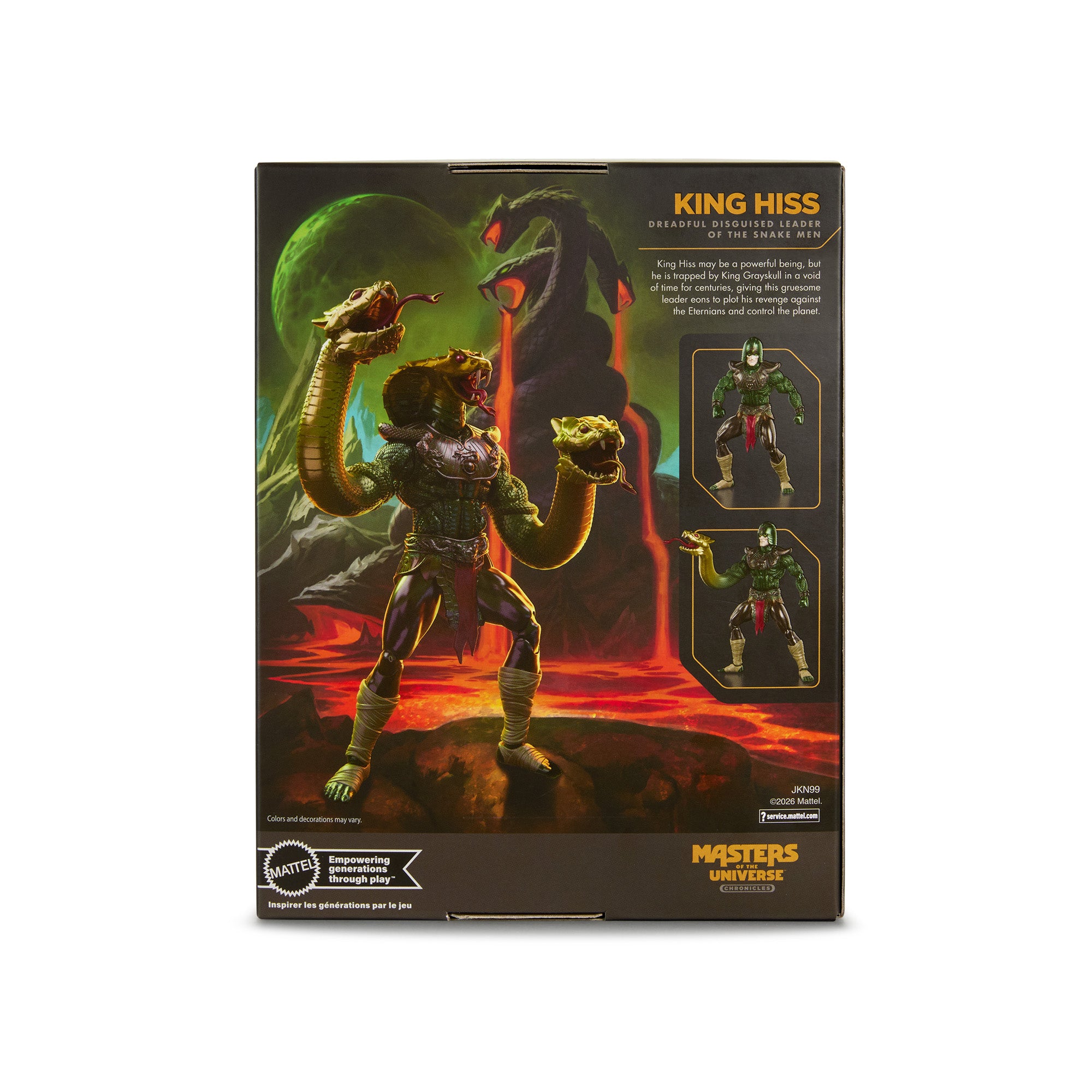 Masters of the Universe Chronicles King Hiss Action Figure - Image 8