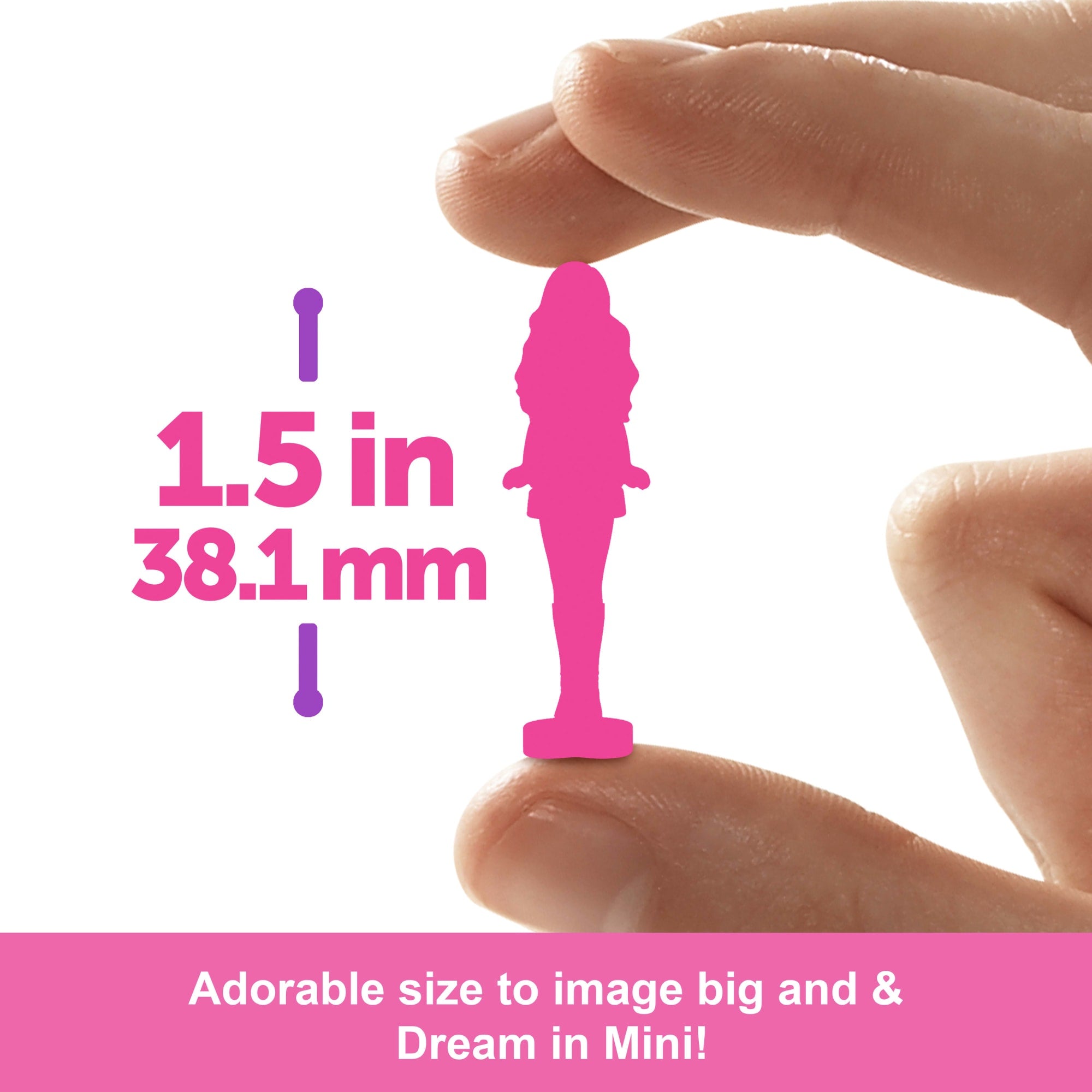 Barbie Mini Barbie Land 5-Pack Pop Reveal Dolls. 1.5-inch Mini Doll With Surprise Reveal & Sensory Play Piece - Image 3