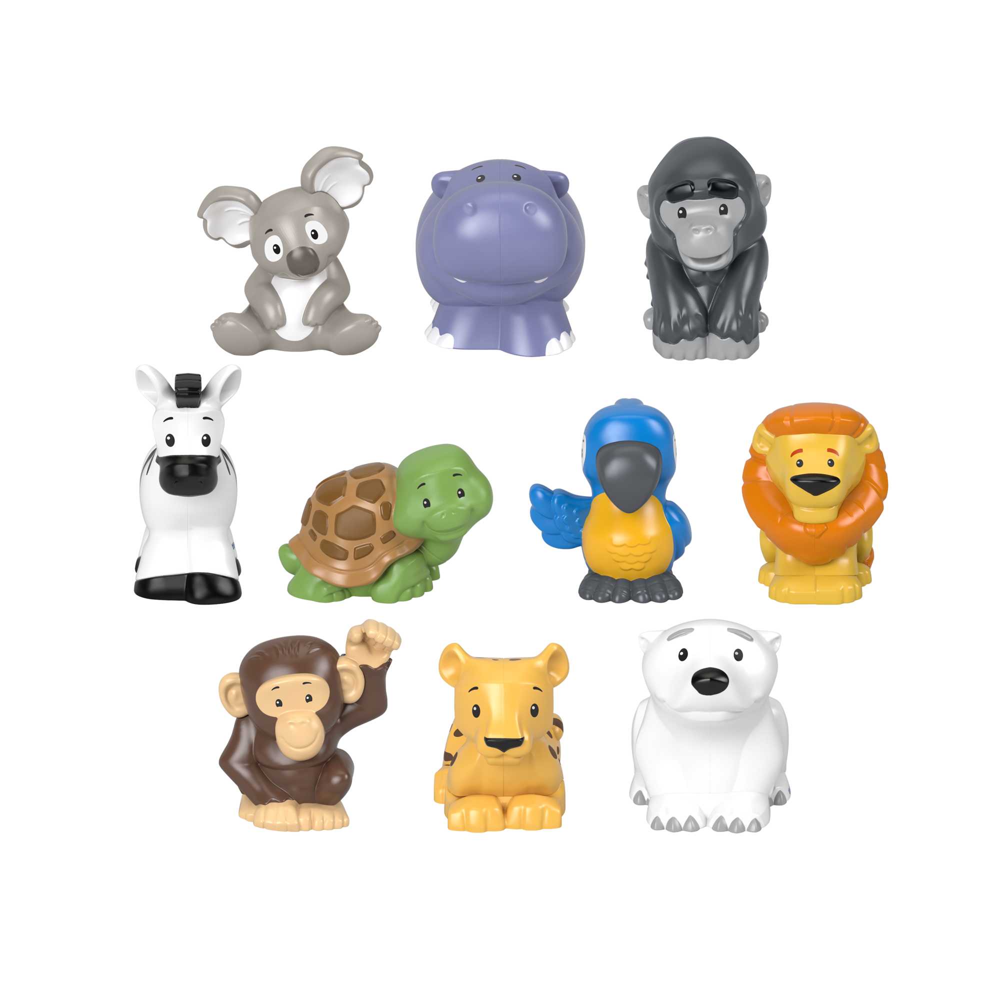 Fisher-Price® Little People® Coffret de 10 Figurines D'Animaux - Image 2