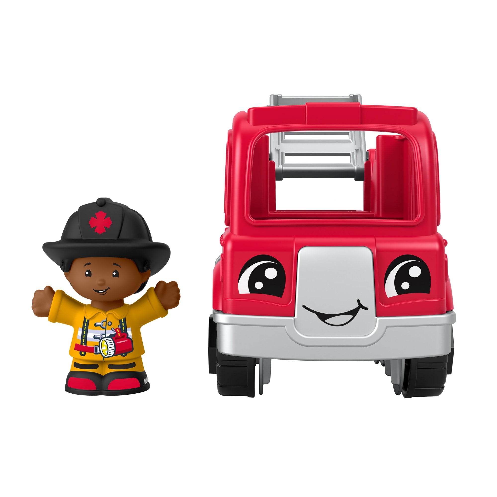 Fisher-Price Little People Camion de Pompiers et Figurine - Image 5