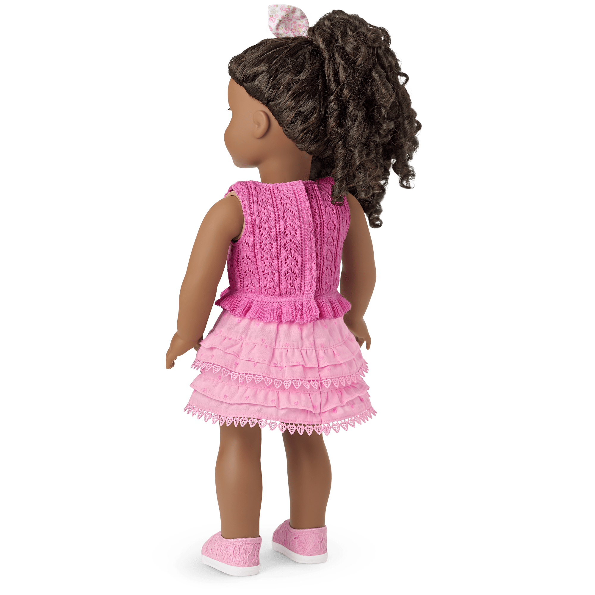 American Girl® x LoveShackFancy Rosy Ruffles Billie Skirt for 18-inch Dolls - Image 3