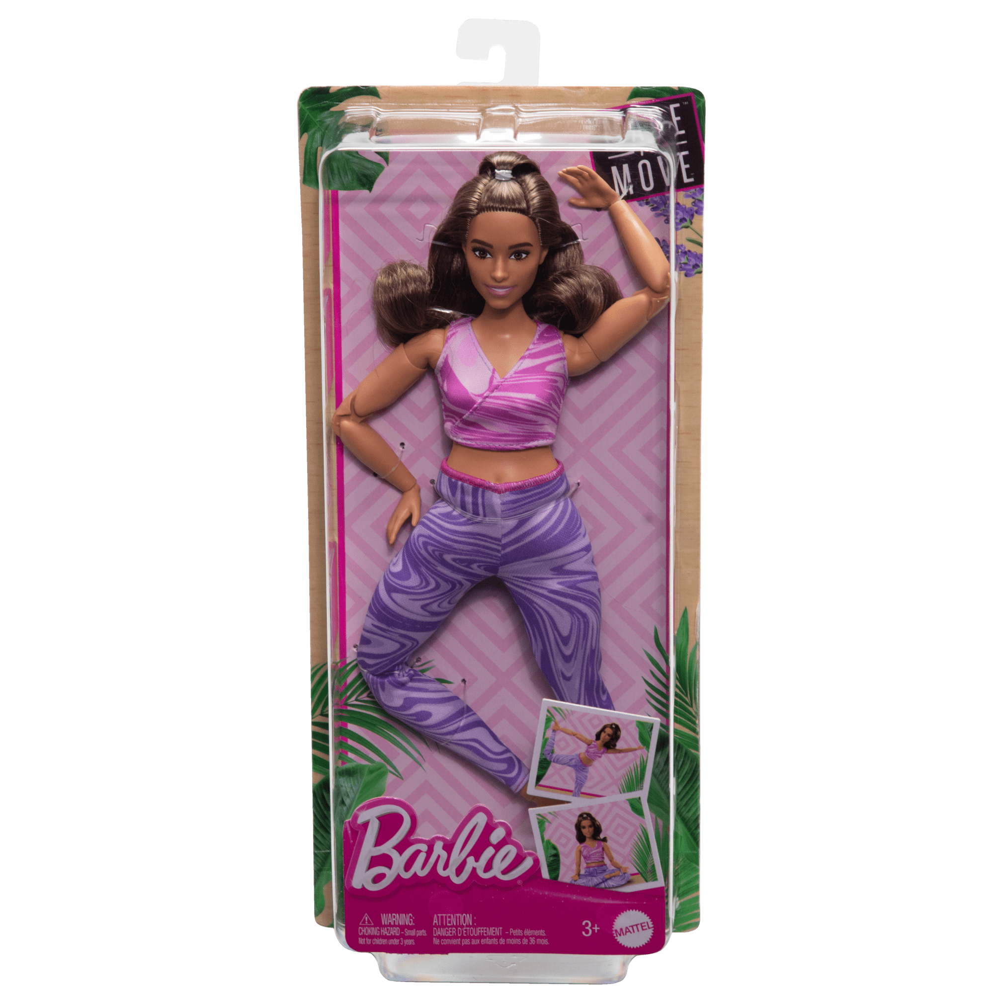 Barbie-Poupée Barbie Fitness-Poupée Articulée Avec Tenue Amovible - Image 6